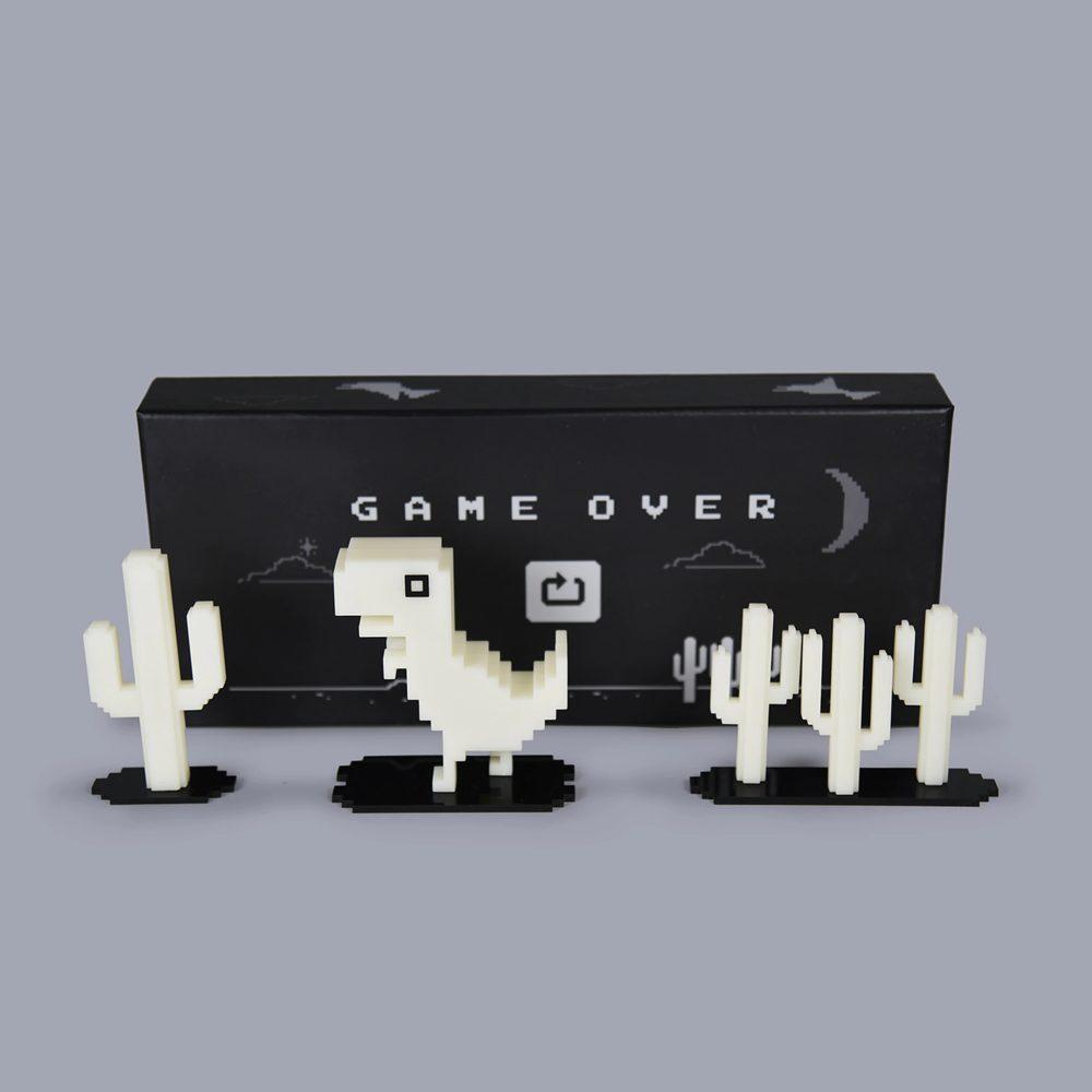 1000x1000 Dead Zebra's Chrome offline dinosaur toy now comes in Dark