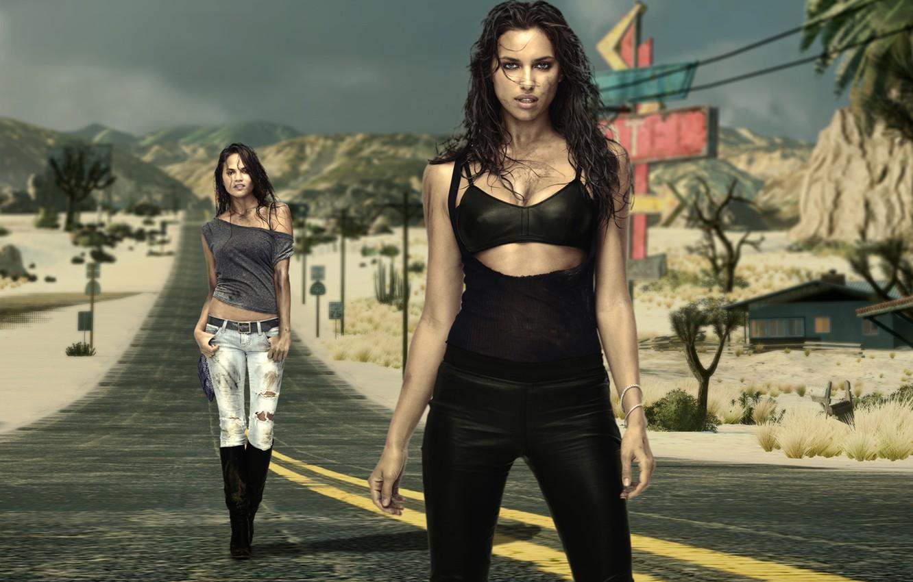 1332x850 Wallpaper irina sheik, model, beauty, Chrissy teigen, Irina shayk, chrissy teigen, need for speed: the run image for desktop, section игры