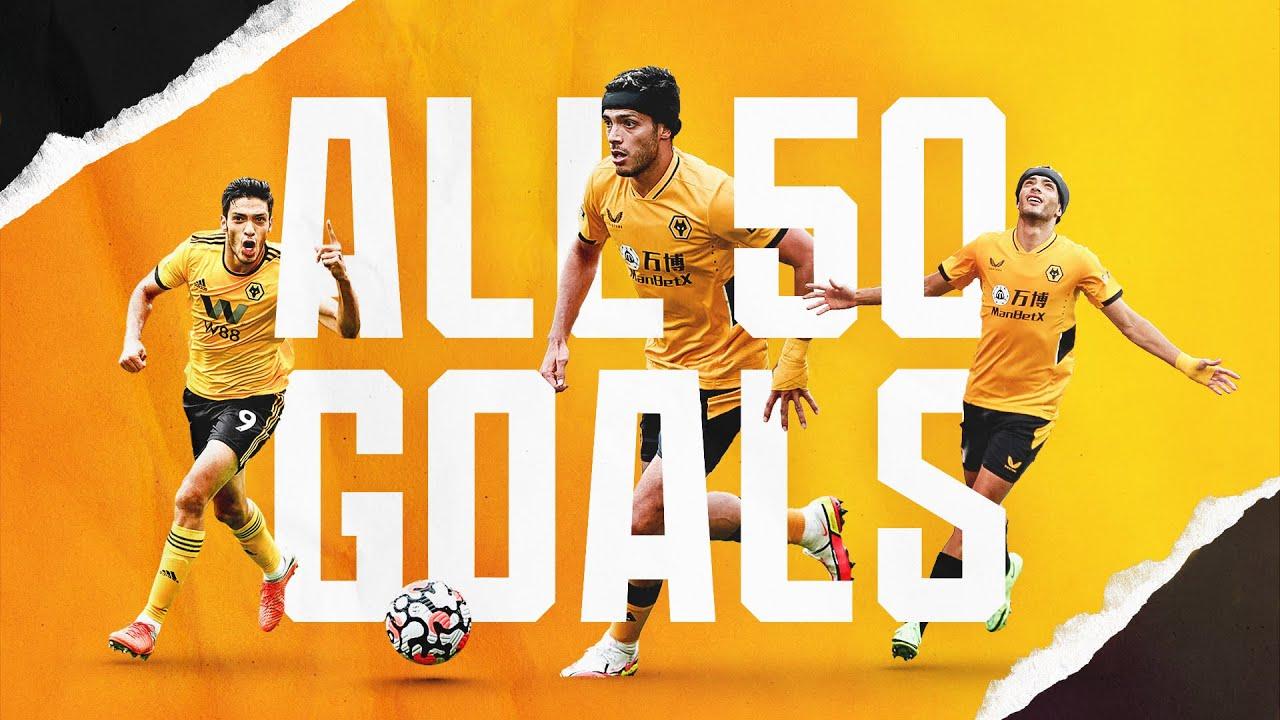 1280x720 RAUL JIMENEZ 50 GOALS FOR WOLVES!. EVERY RJ9 GOAL