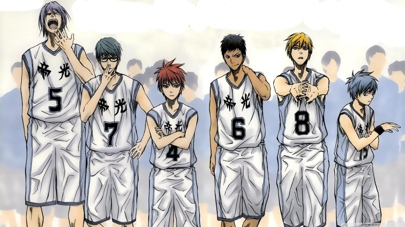 1366x768 Kuroko No Basuke The Generation of Miracles Ultra HD Desktop Background Wallpaper for 4K UHD TV : Widescreen & UltraWide Desktop & Laptop
