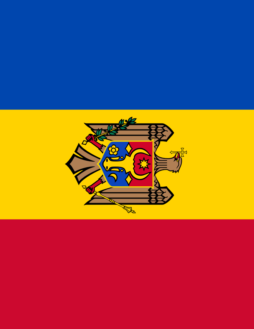 850x1100 moldova flag full page