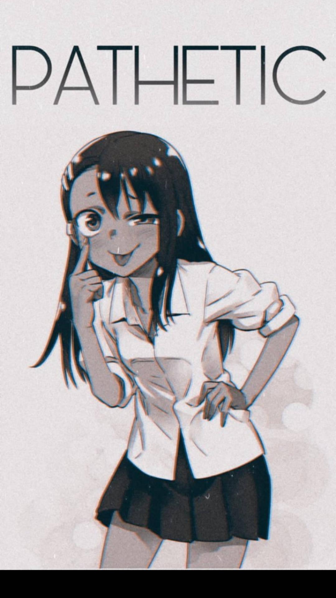1080x1920 Download Nagatoro Mocking Face Wallpaper