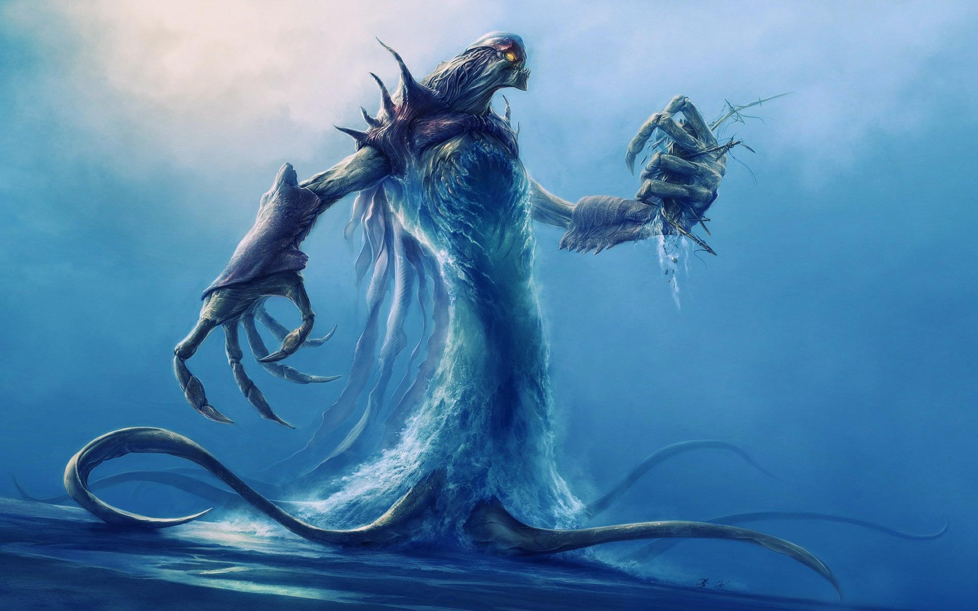 1920x1200 Deep Sea Creatures Wallpaper