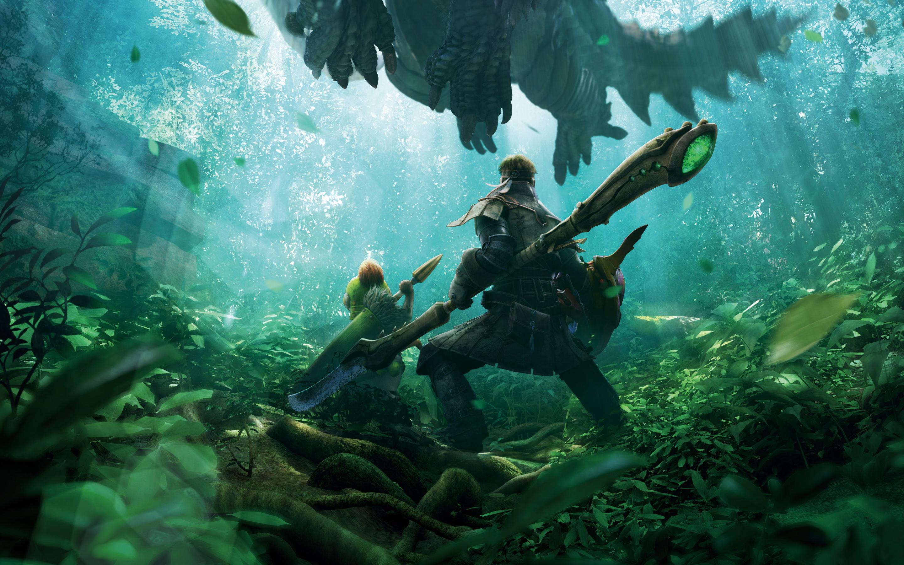 2880x1800 Monster Hunter 4 Ultimate HD Wallpaper