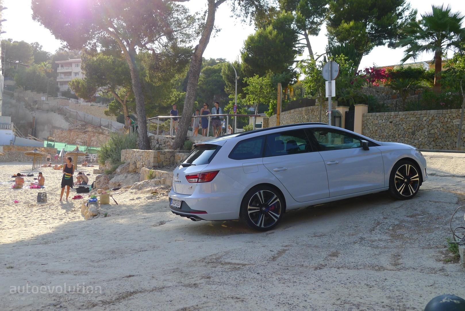 1618x1080 SEAT Leon ST Cupra Full HD Wallpaper: Welcome to Mallorca
