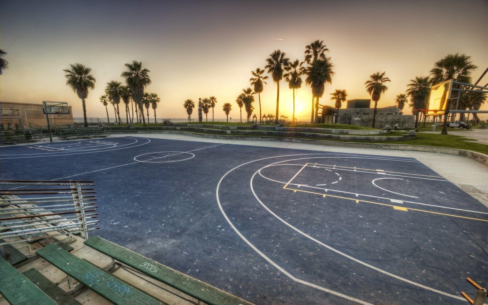 1920x1200 Venice Beach Basketball Wallpaper