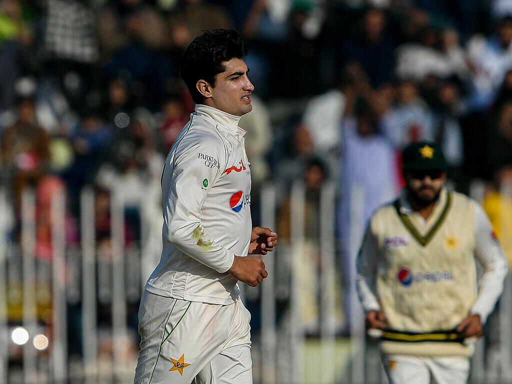 1024x768 Pakistan pace bowler Naseem Shah out of third England Test