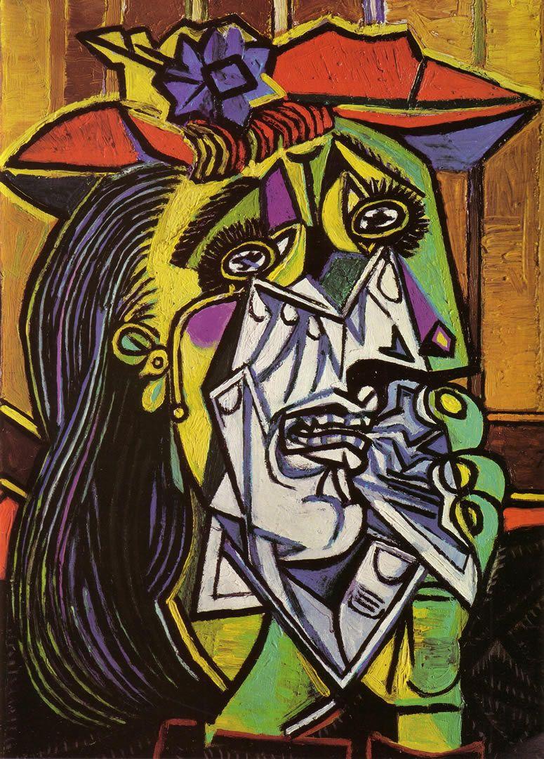 775x1080 Người đàn bà khóc 1937 - Hình nền Pablo Picasso