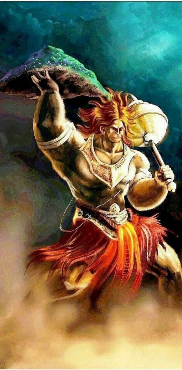 630x1280 Hanuman wallpaper