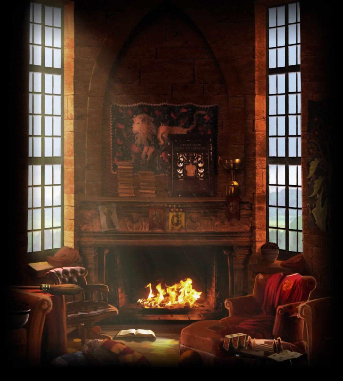 1152x1280 Gryffindor common room. I want a painting of this in my living room when I have my own house. I'm co. Gryffindor common room, Harry potter, Harry potter aesthetic