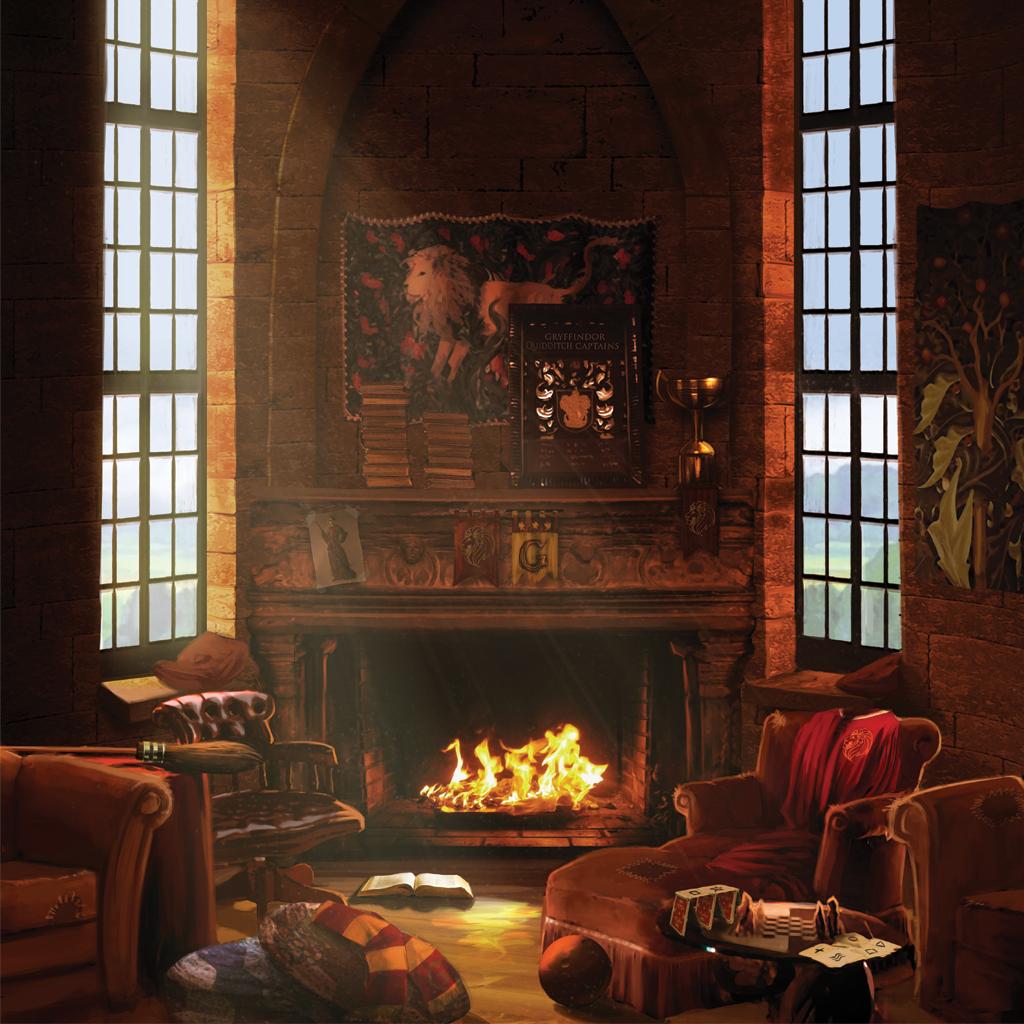 1024x1024 Gryffindor common room