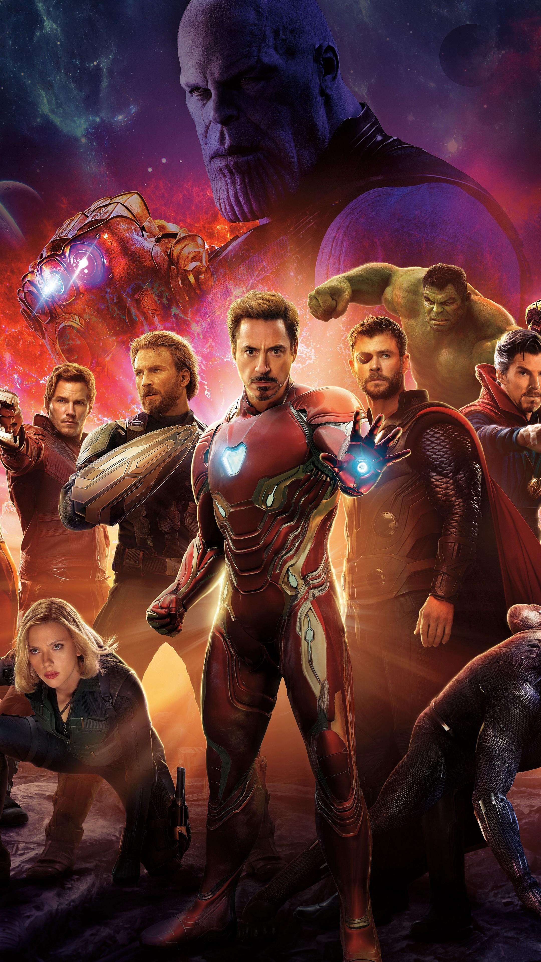 2160x3840 Wallpaper Avengers: Infinity War, poster, 8k, Movies