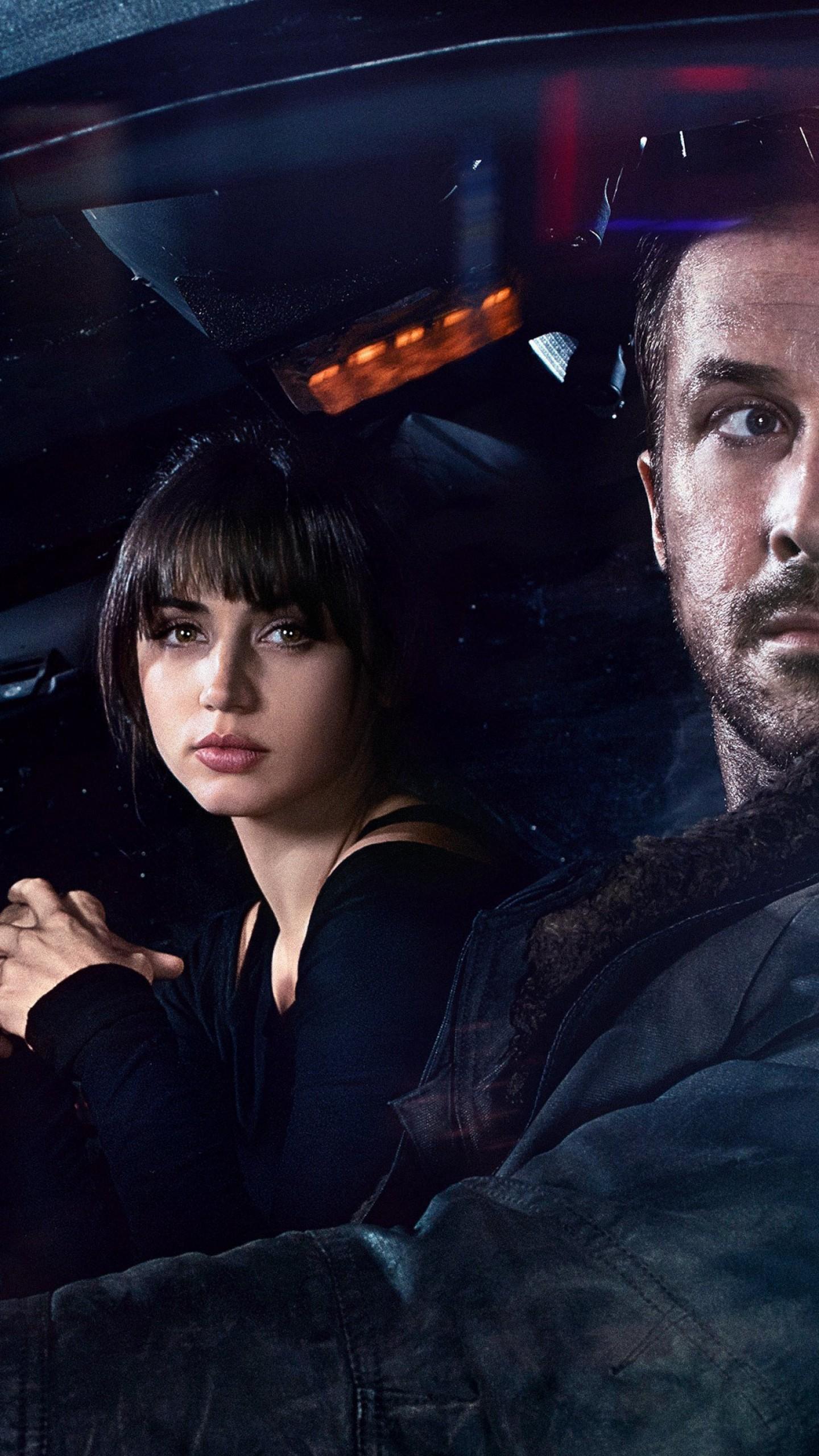 1440x2560 Wallpaper Blade Runner Ryan Gosling, Ana de Armas, 4k, Movies