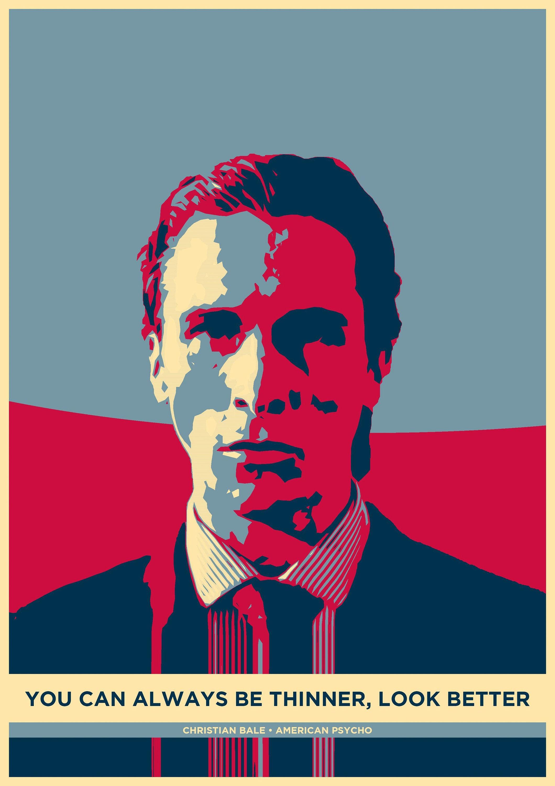 2119x3000 American Psycho ''you Can Always Be Thinner Look