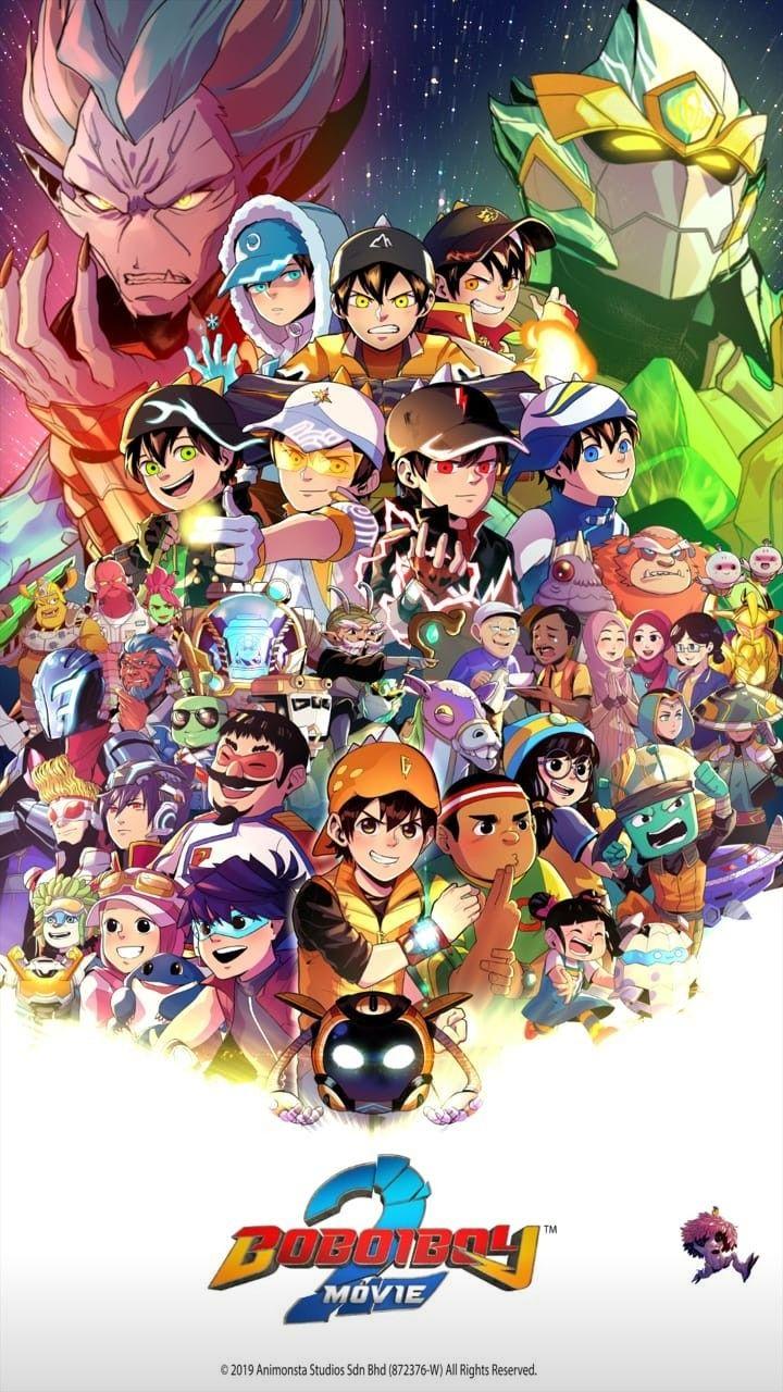 720x1280 Boboiboy the movie 2 [wallpaper]. Ilustrasi karakter, Seni anime, Wallpaper anime