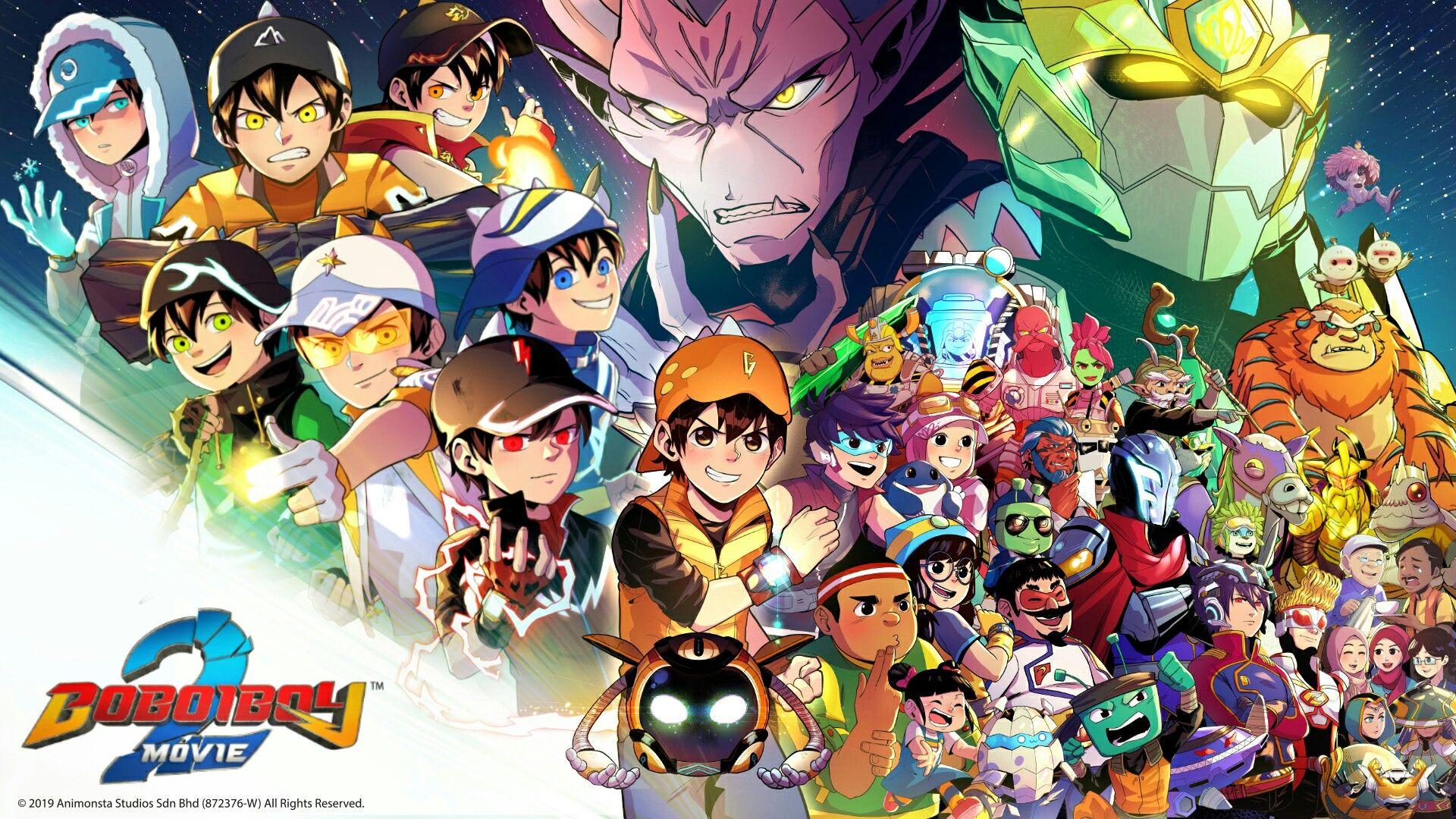 1920x1080 Boboiboy Movie 2 wallpaper. Animasi, Seni, Gambar