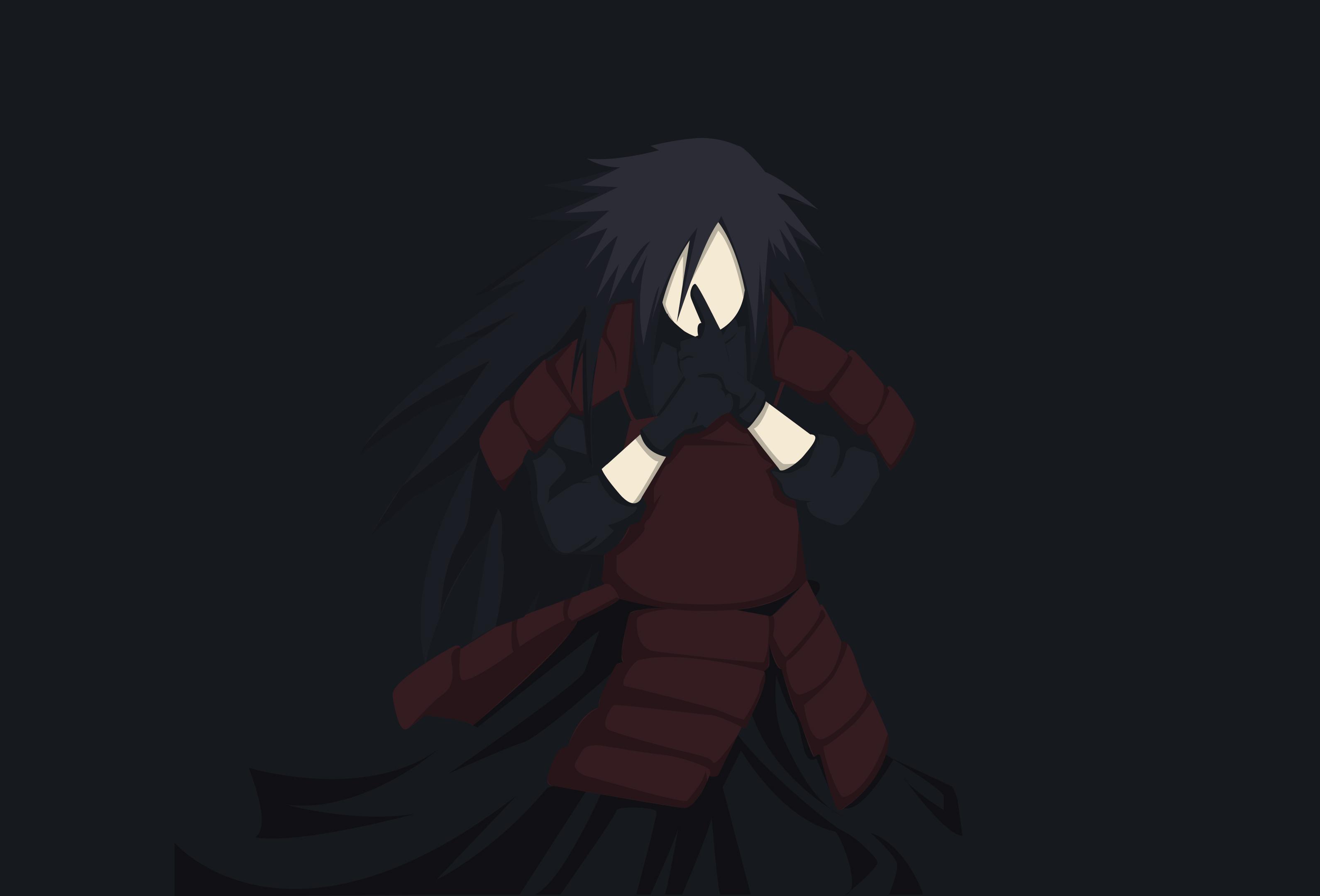 3180x2160 Madara Uchiha Minimal Naruto HD Wallpaper, HD Minimalist 4K Wallpaper, Image, Photo and Background