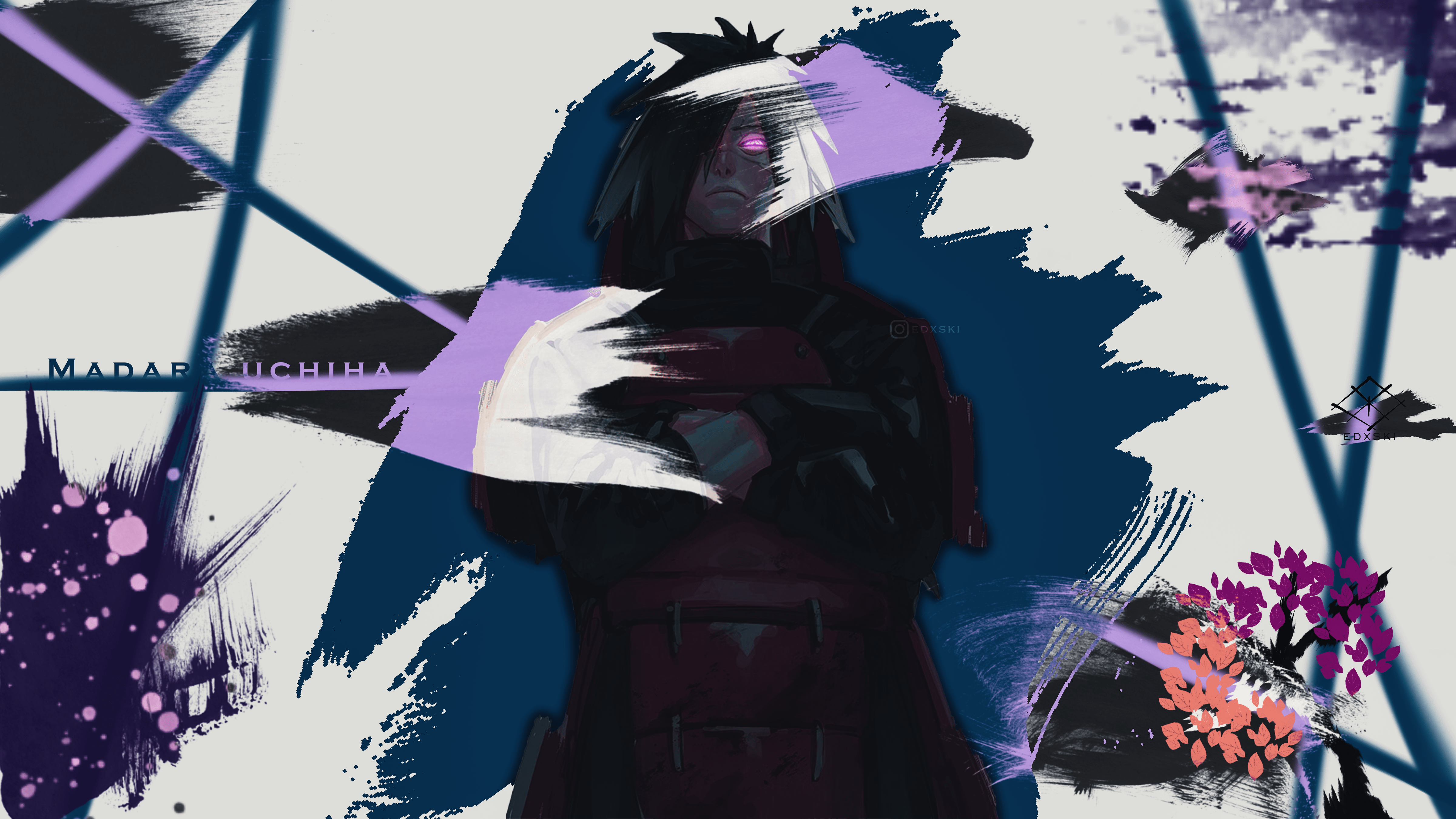 4800x2700 Madara Uchiha Desktop Wallpaper