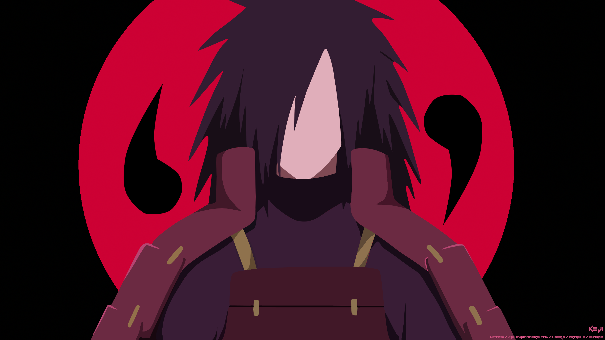 2560x1440 Madara Uchiha, Boy, Uchiha Clan, Minimalist Gallery HD Wallpaper