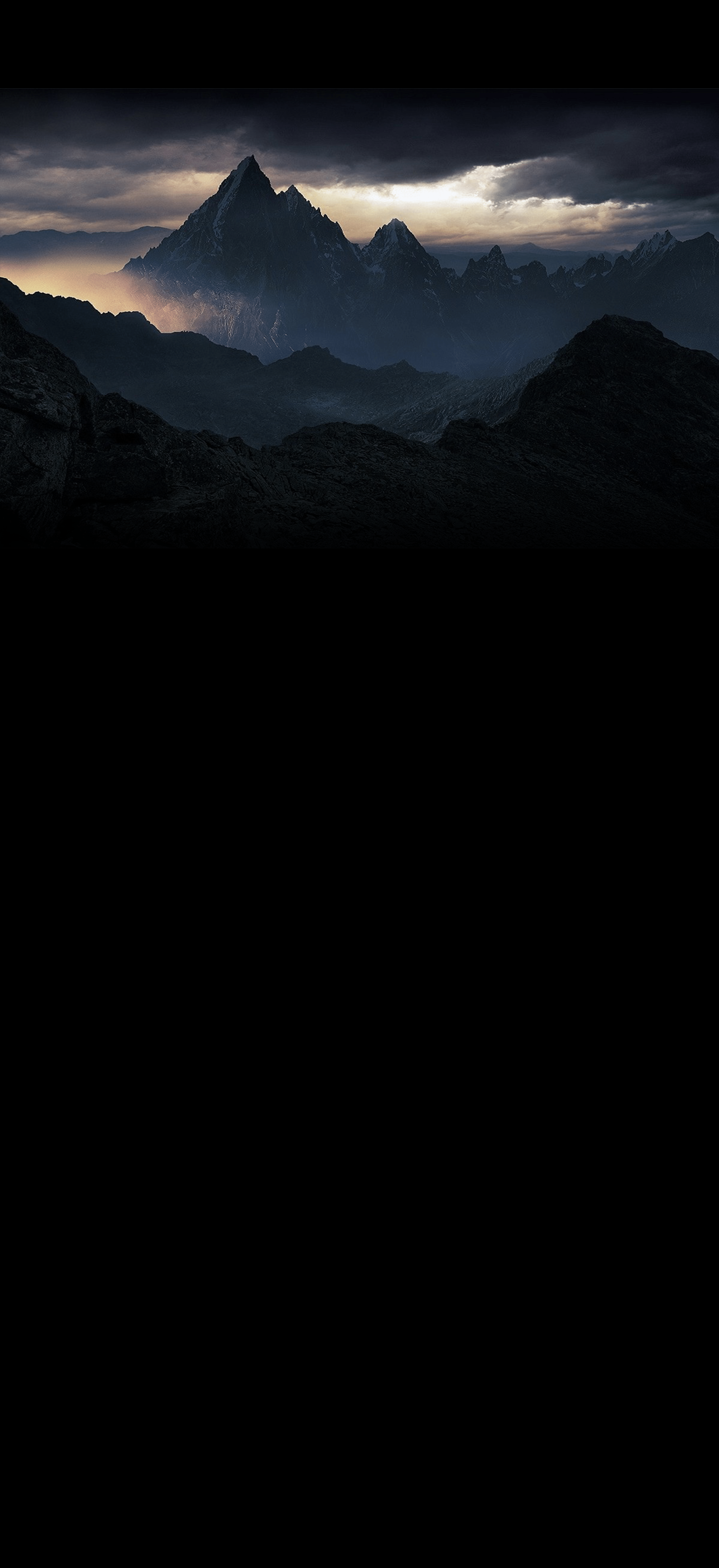 2200x4800 The Dark Mountain [2200x4800]