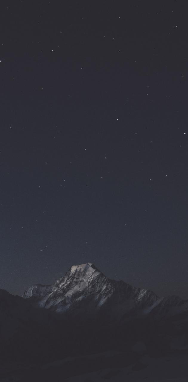 630x1280 Dark Mountain wallpaper