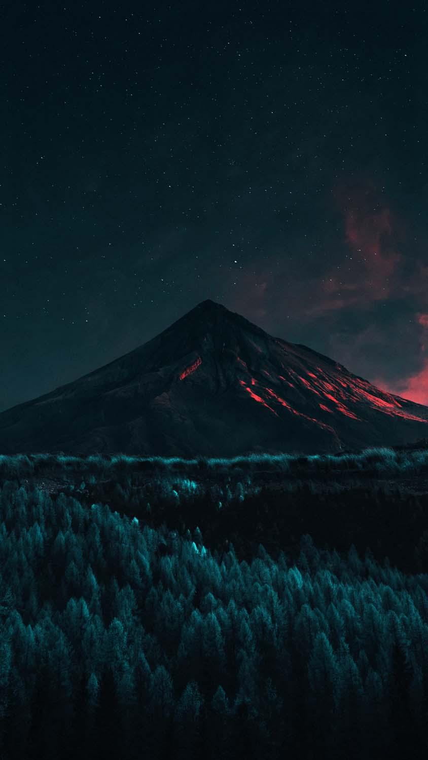844x1500 Dark Mountain IPhone Wallpaper HD Wallpaper : iPhone Wallpaper