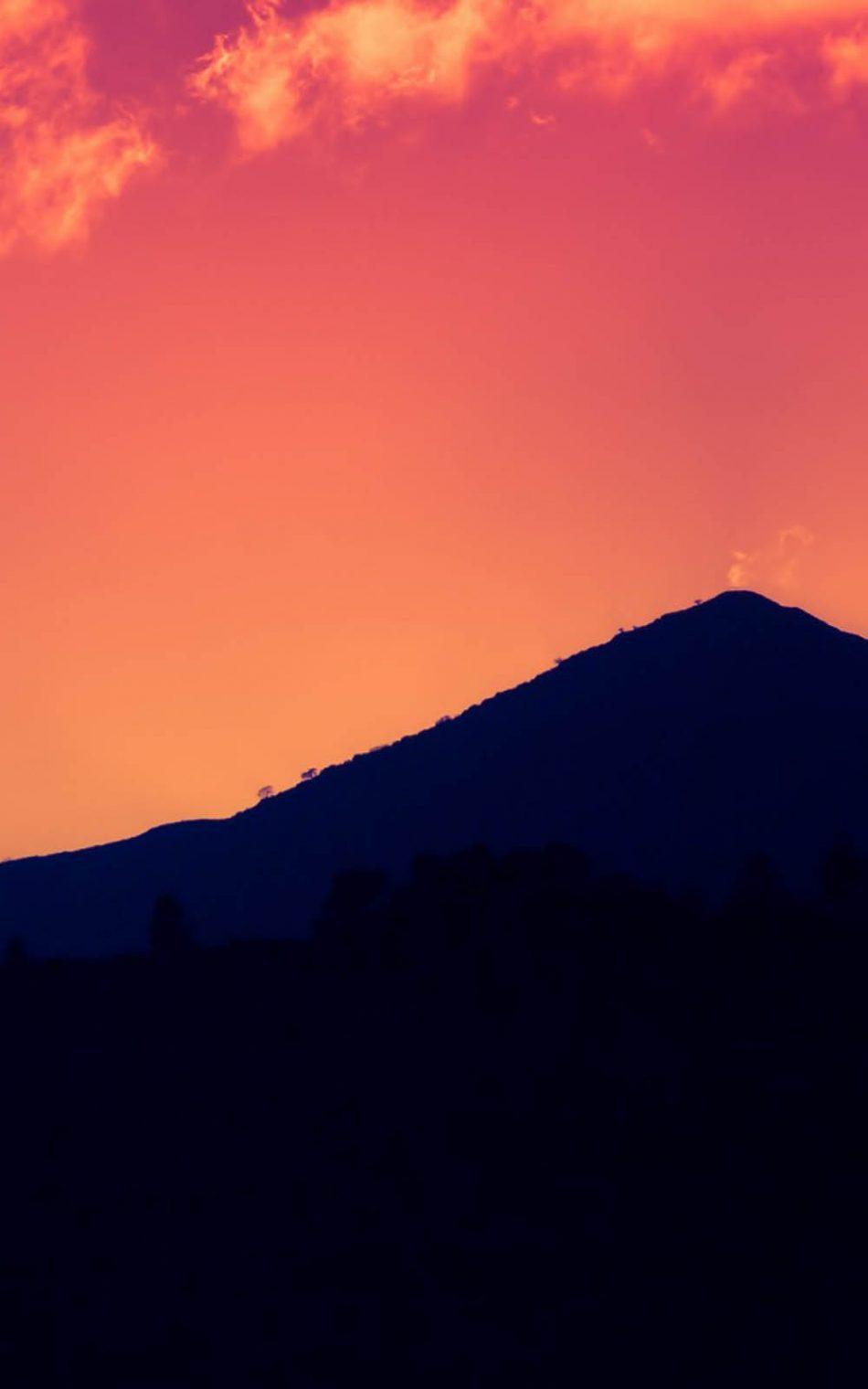 950x1520 Sunset Dark Mountains Italy 4K Ultra HD Mobile Wallpaper