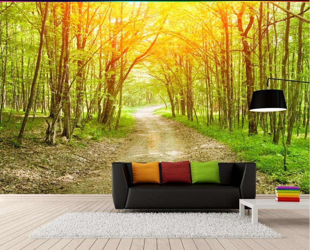 1000x807 Custom 3D Wallpaper Natural Landscape Woods Background Wall Photo 3D Wallpaper 3D Landscape Wallpaper