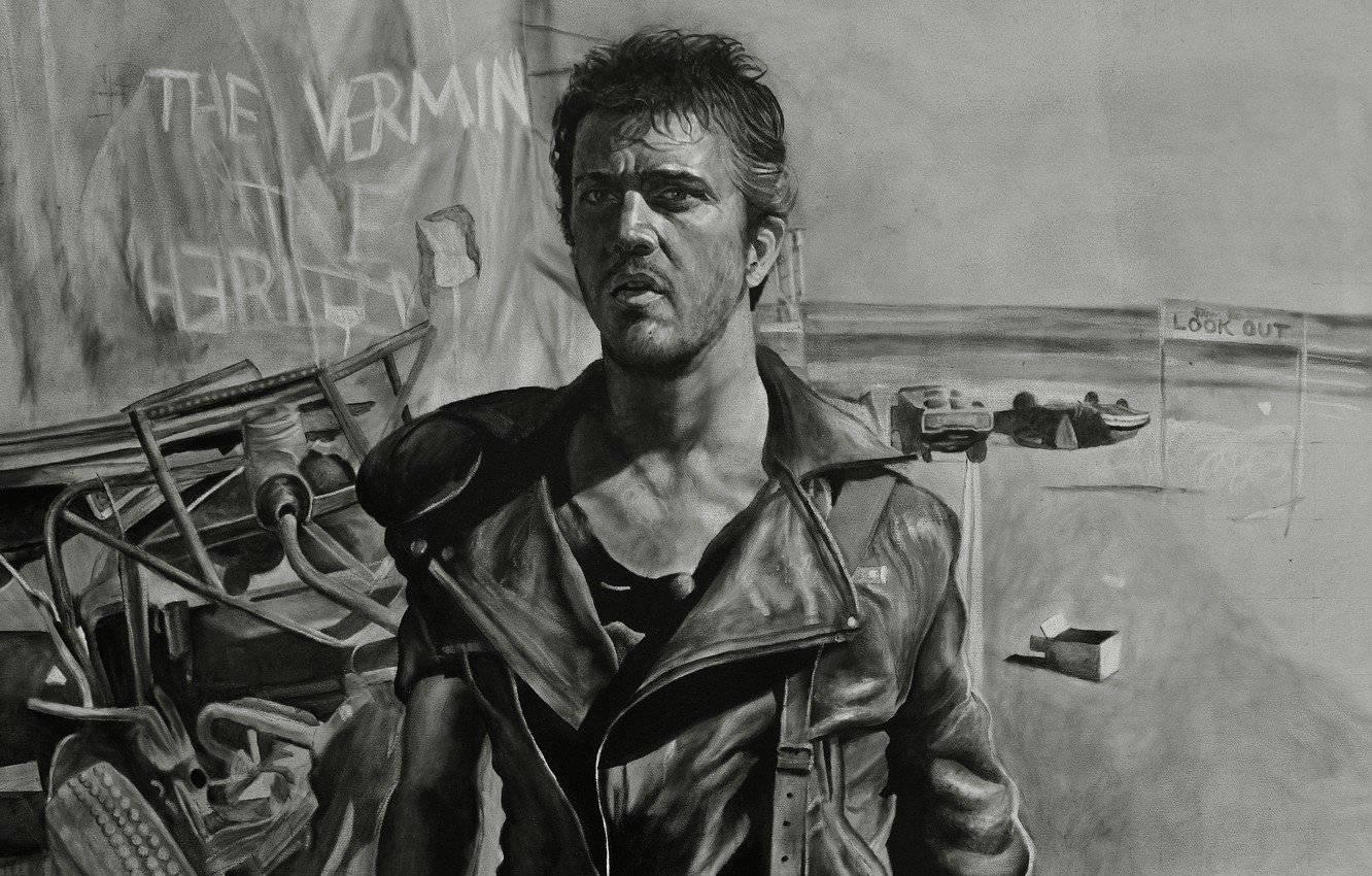 1332x850 Download Mel Gibson As Max Rockatansky Wallpaper