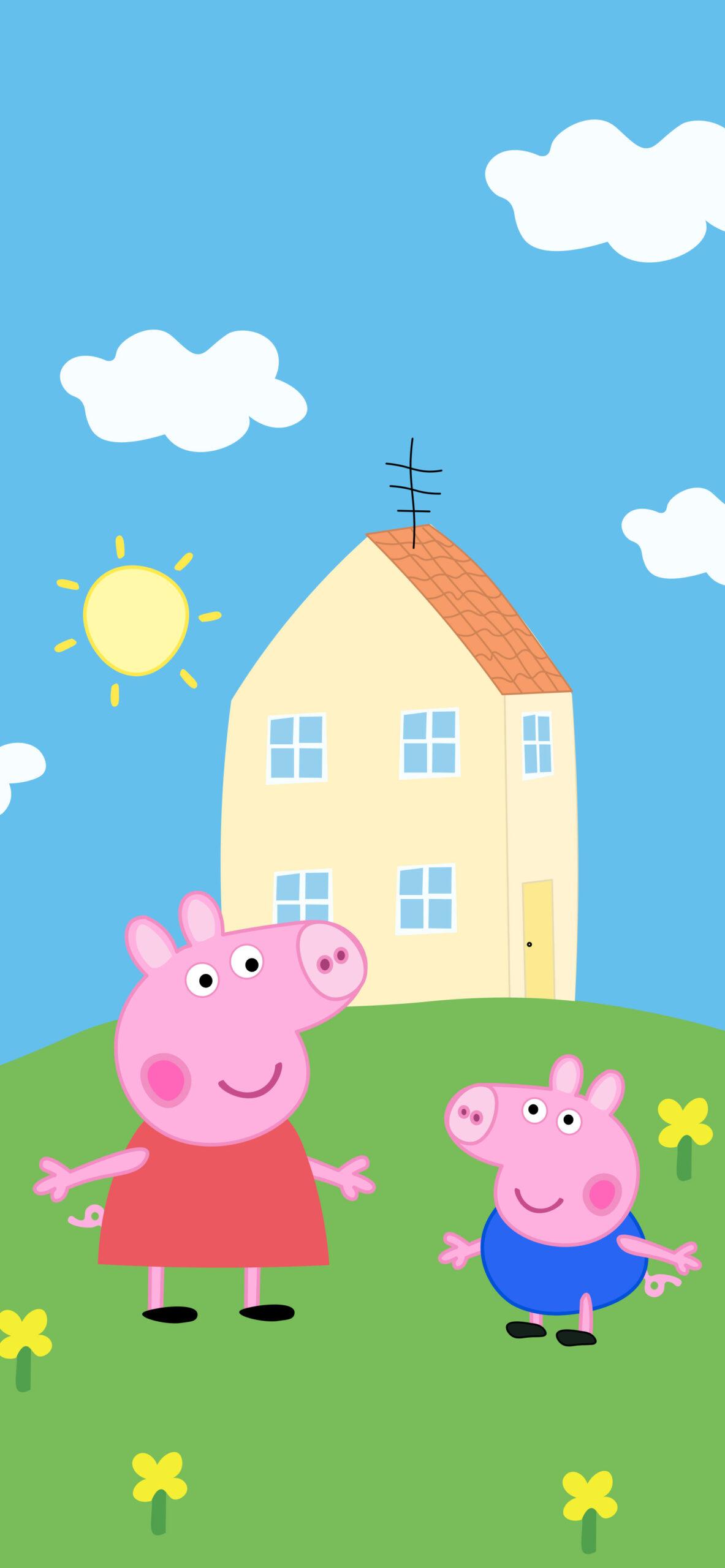 Peppy Pig House Wallpapers - Top Free Peppy Pig House Backgrounds ...