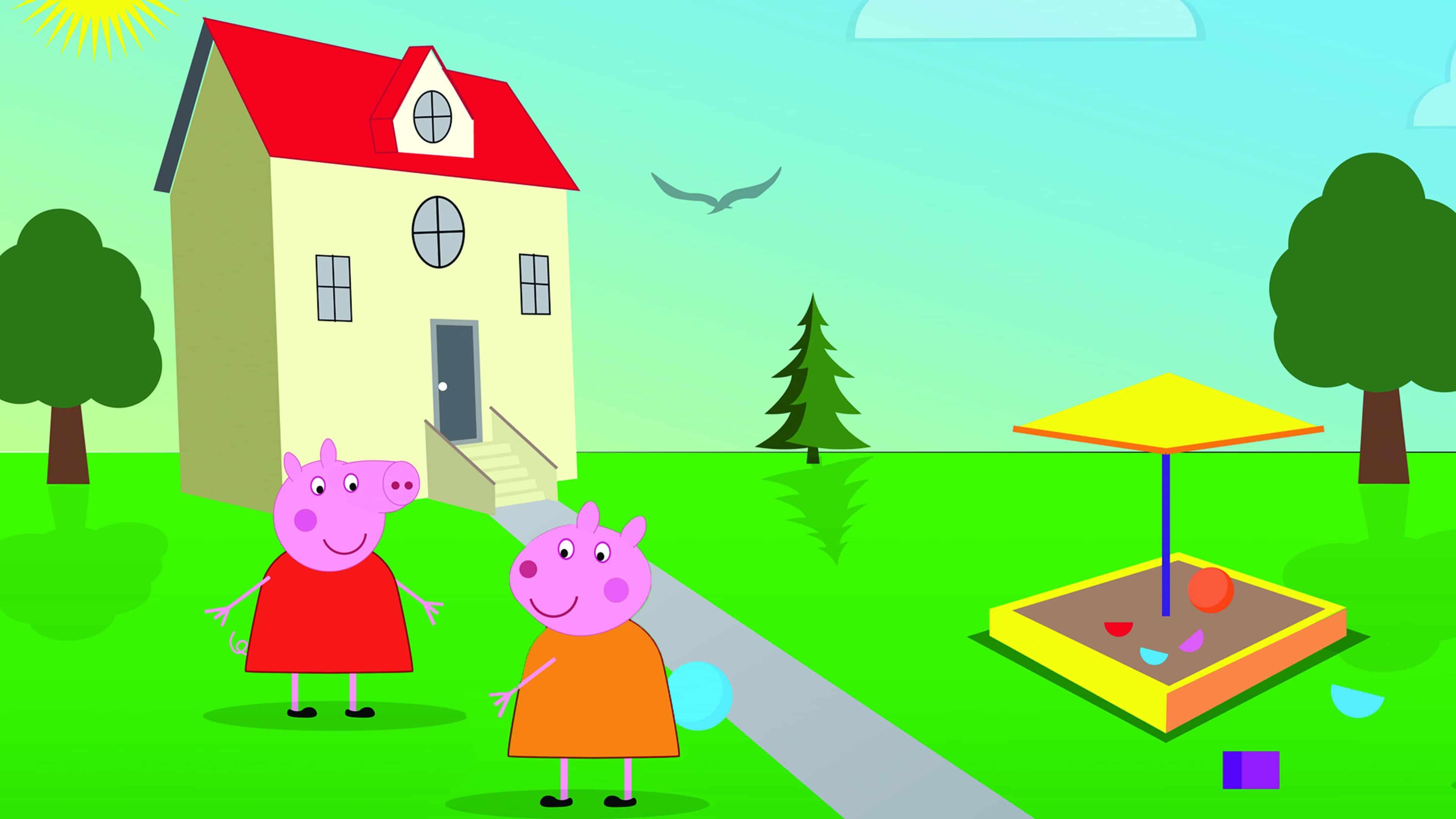 Peppy Pig House Wallpapers Top Free Peppy Pig House Backgrounds