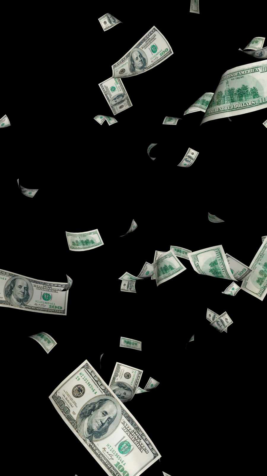 900x1600 Dollars In Air IPhone Wallpaper HD Wallpaper : iPhone Wallpaper
