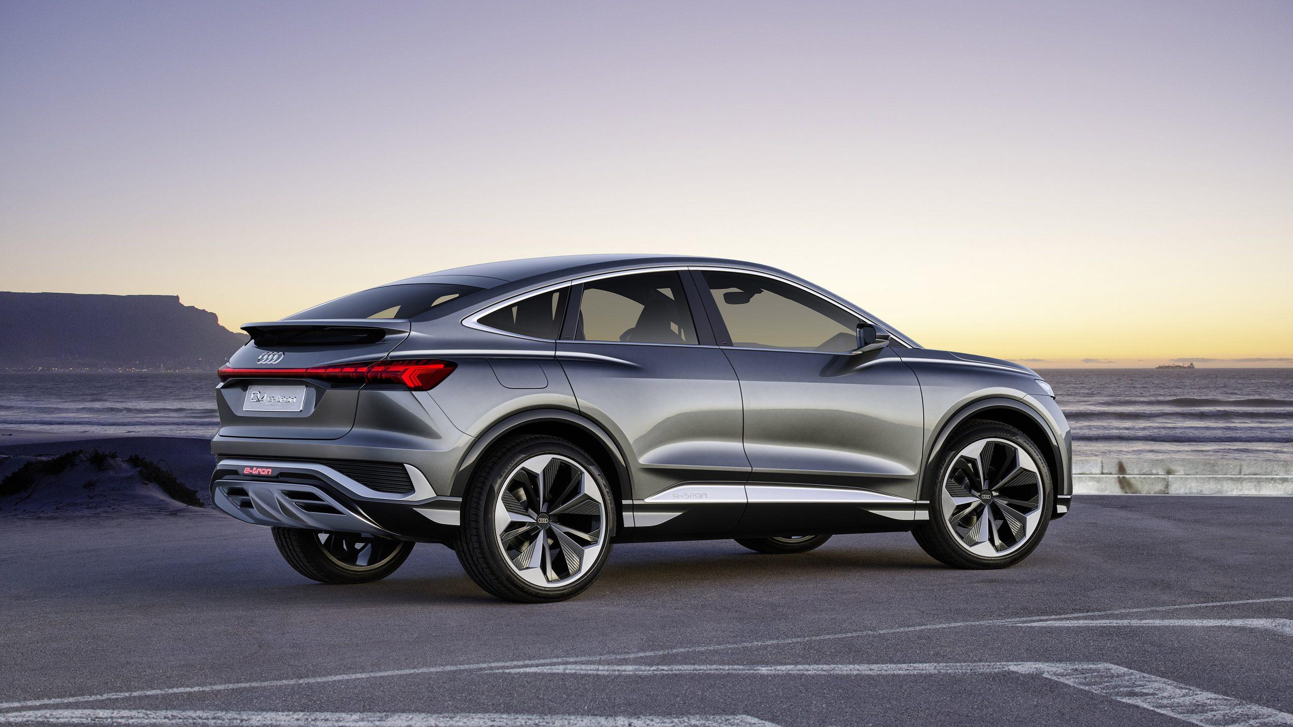 2560x1440 Audi Q4 Sportback E Tron Concept Wallpaper