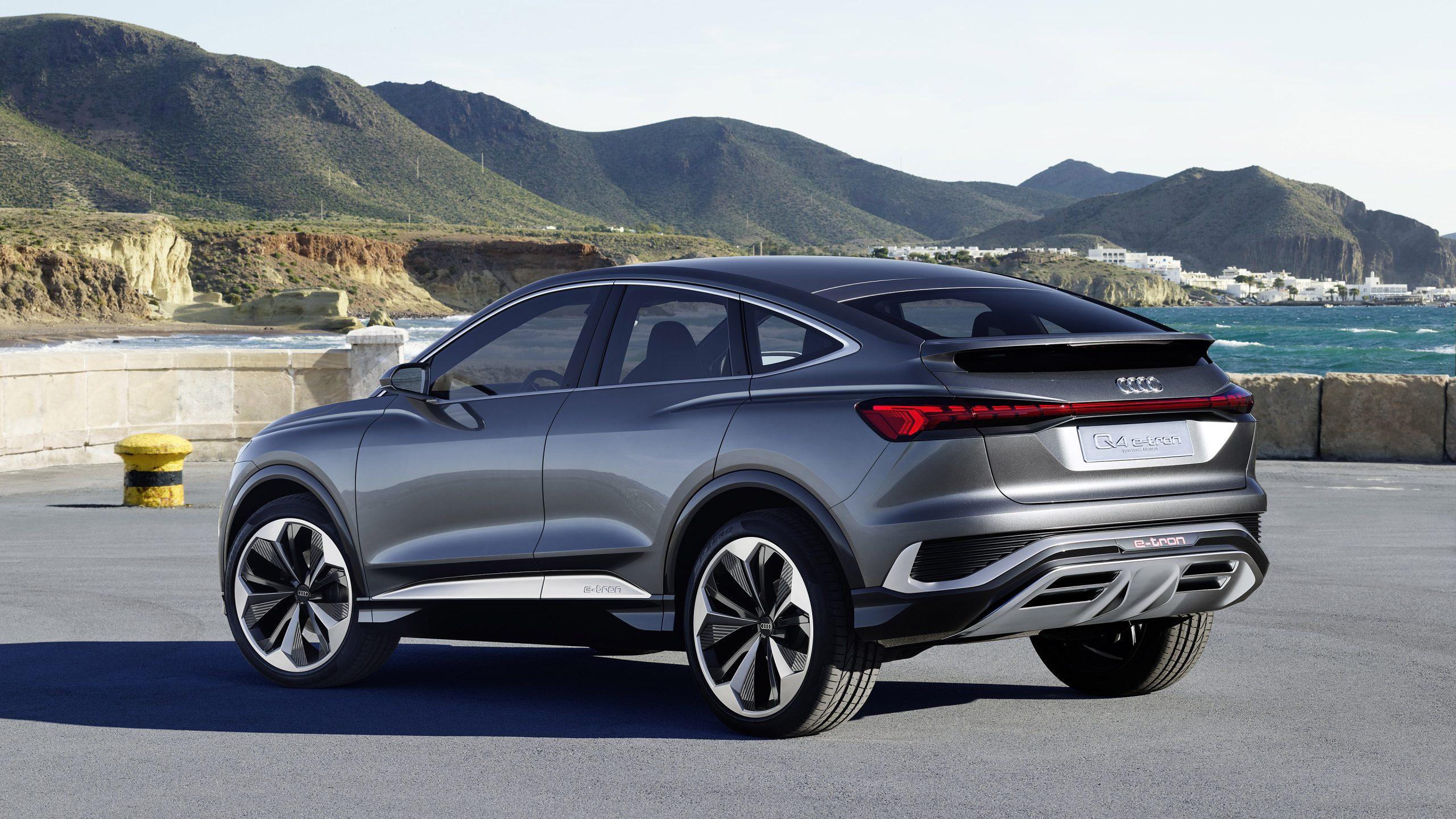 2560x1440 Audi Q4 Sportback E Tron Concept Wallpaper