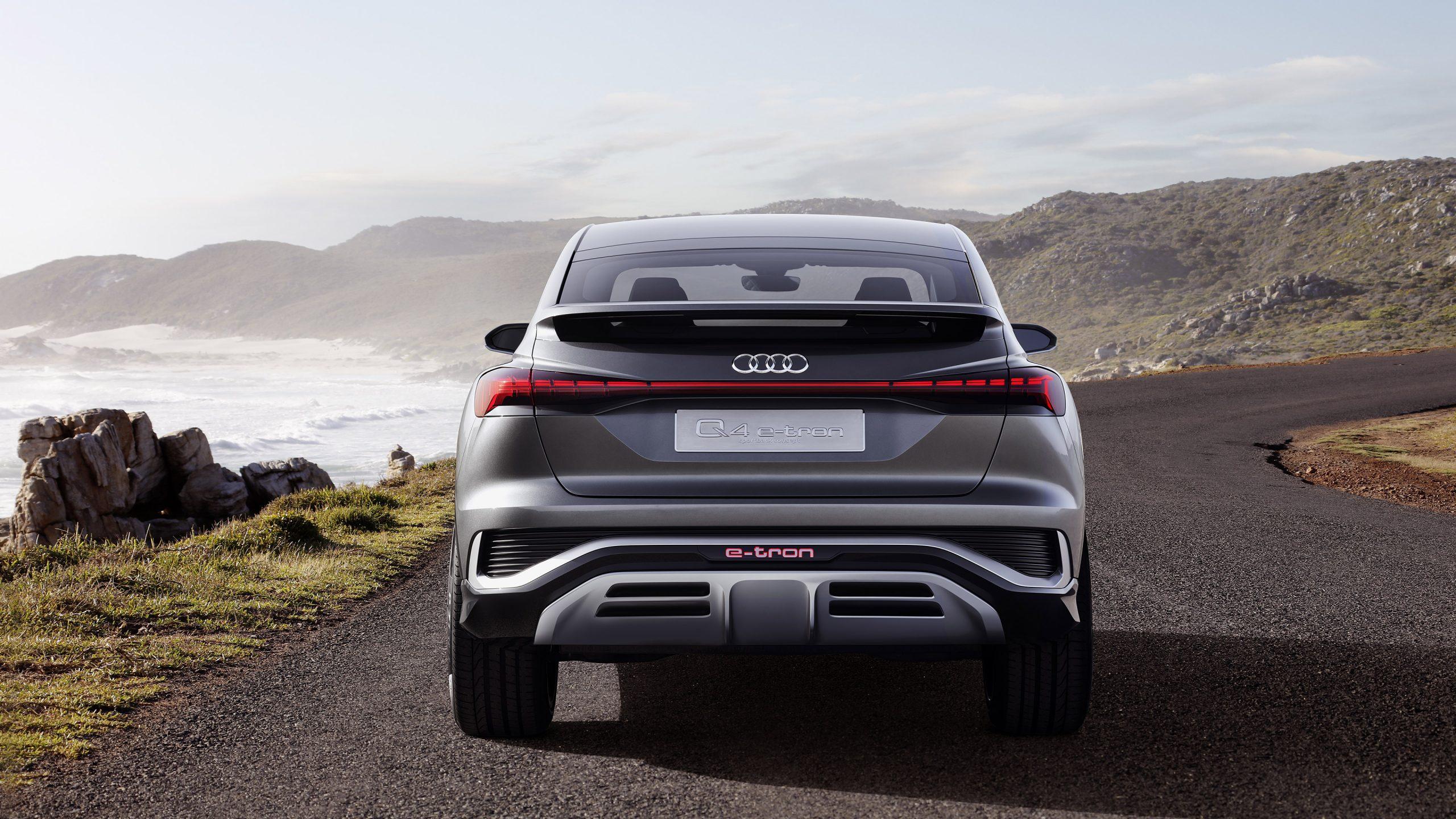 2560x1440 Audi Q4 Sportback E Tron Concept Wallpaper