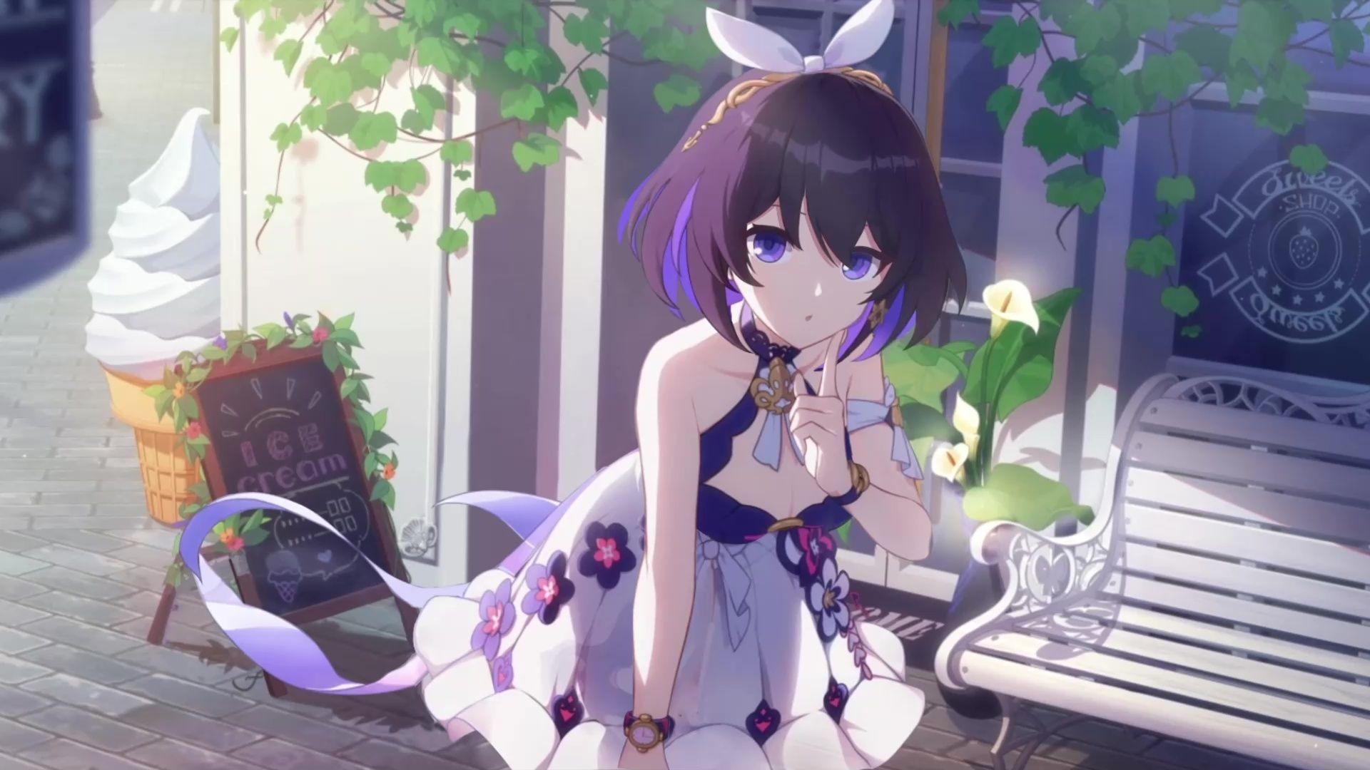 1920x1080 Seele Vollerei Shhh Honkai Impact 3rd Live Wallpaper. Anime, Hình ảnh, Nghệ thuật