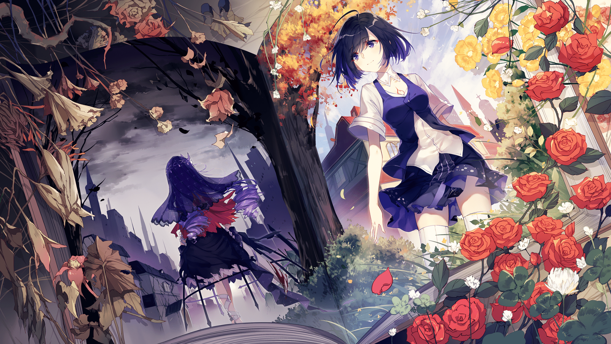 2048x1154 2D, Honkai, anime girls, Seele Vollerei Gallery HD Wallpaper