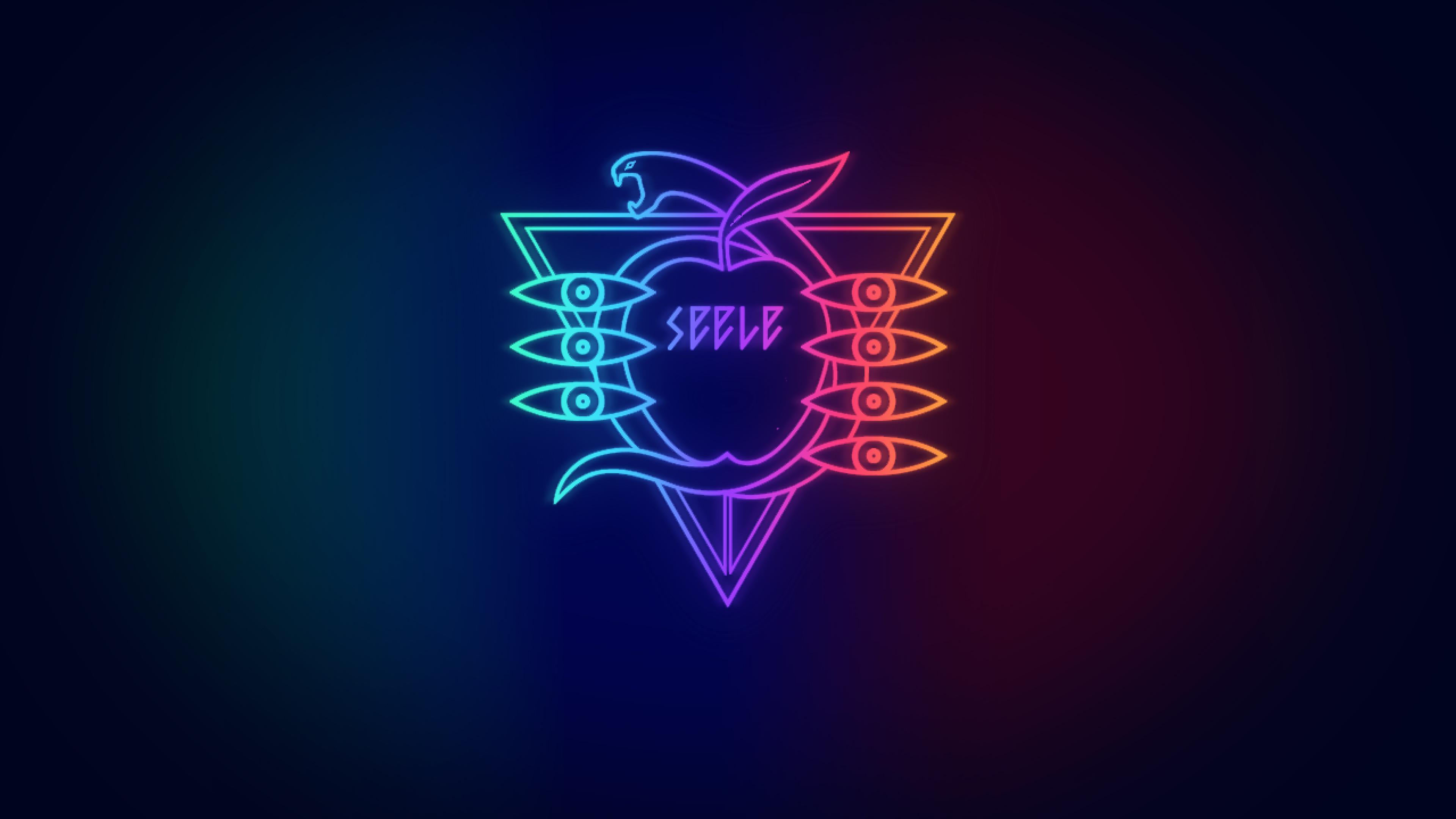 3840x2160 Neon SEELE Wallpaper [3840 x 2160]