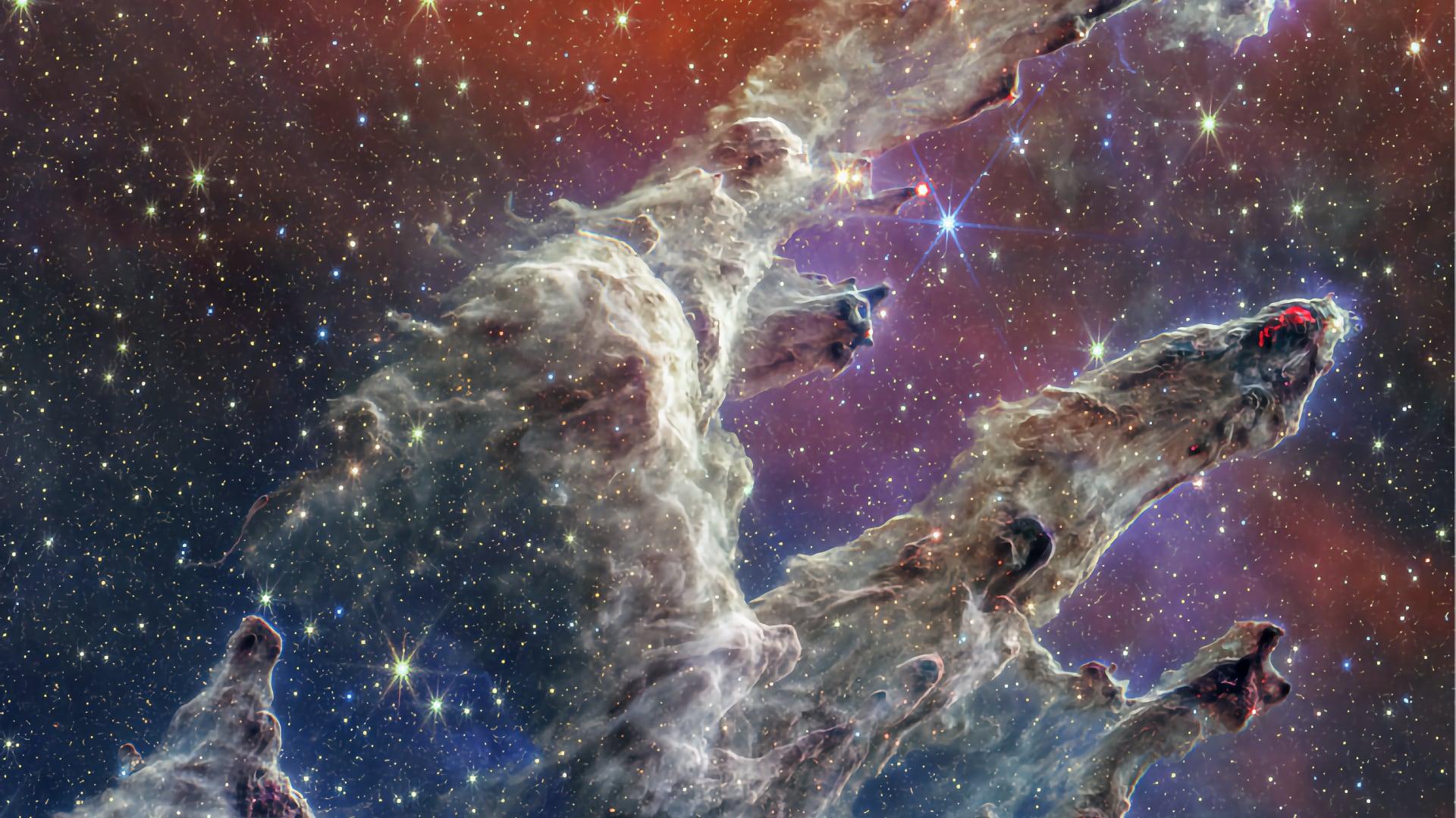 1920x1080 James Webb Space Telescope updates iconic Pillars of Creation image