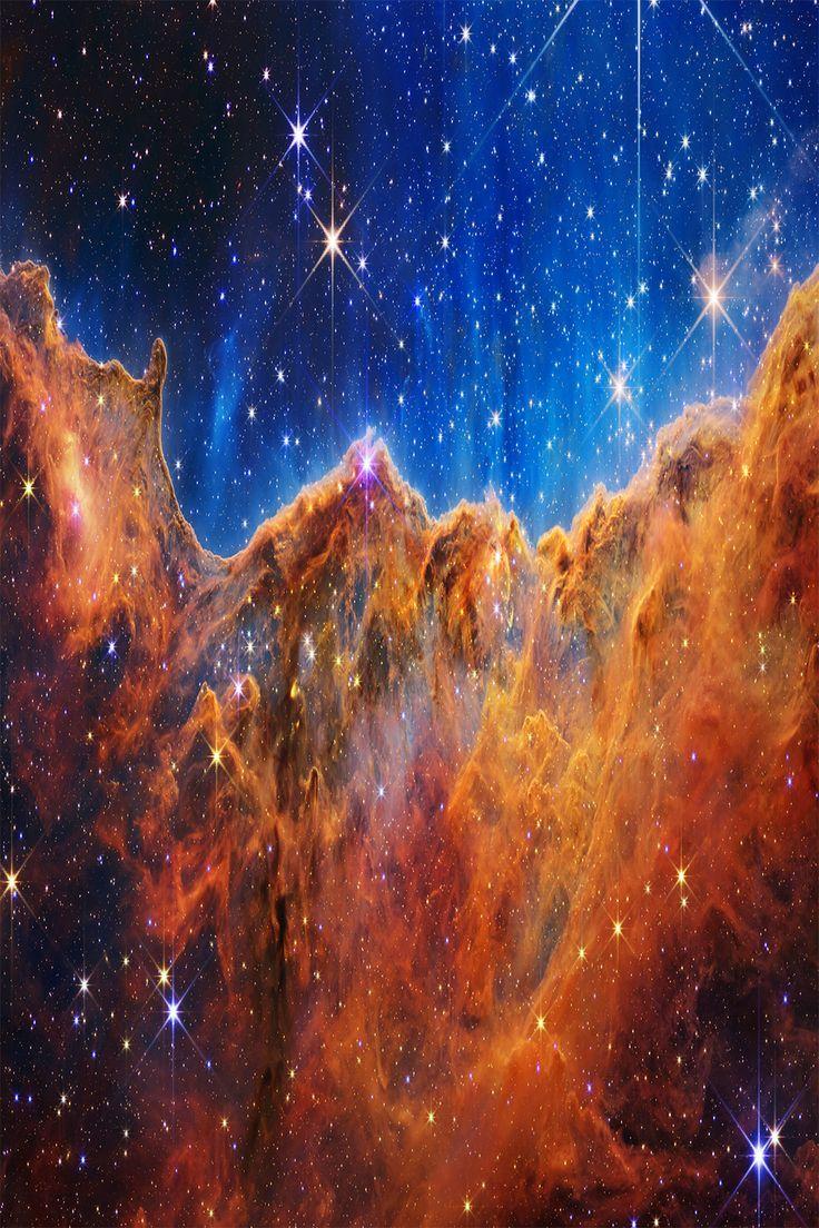 736x1104 NASA James Webb Telescope Cosmic Cliffs Carina Nebula Wall Art Instant Digital Download in 16 Sizes up to Poster Size 36 inches x 24 inches. James webb space telescope, Telescope image, Space telescope