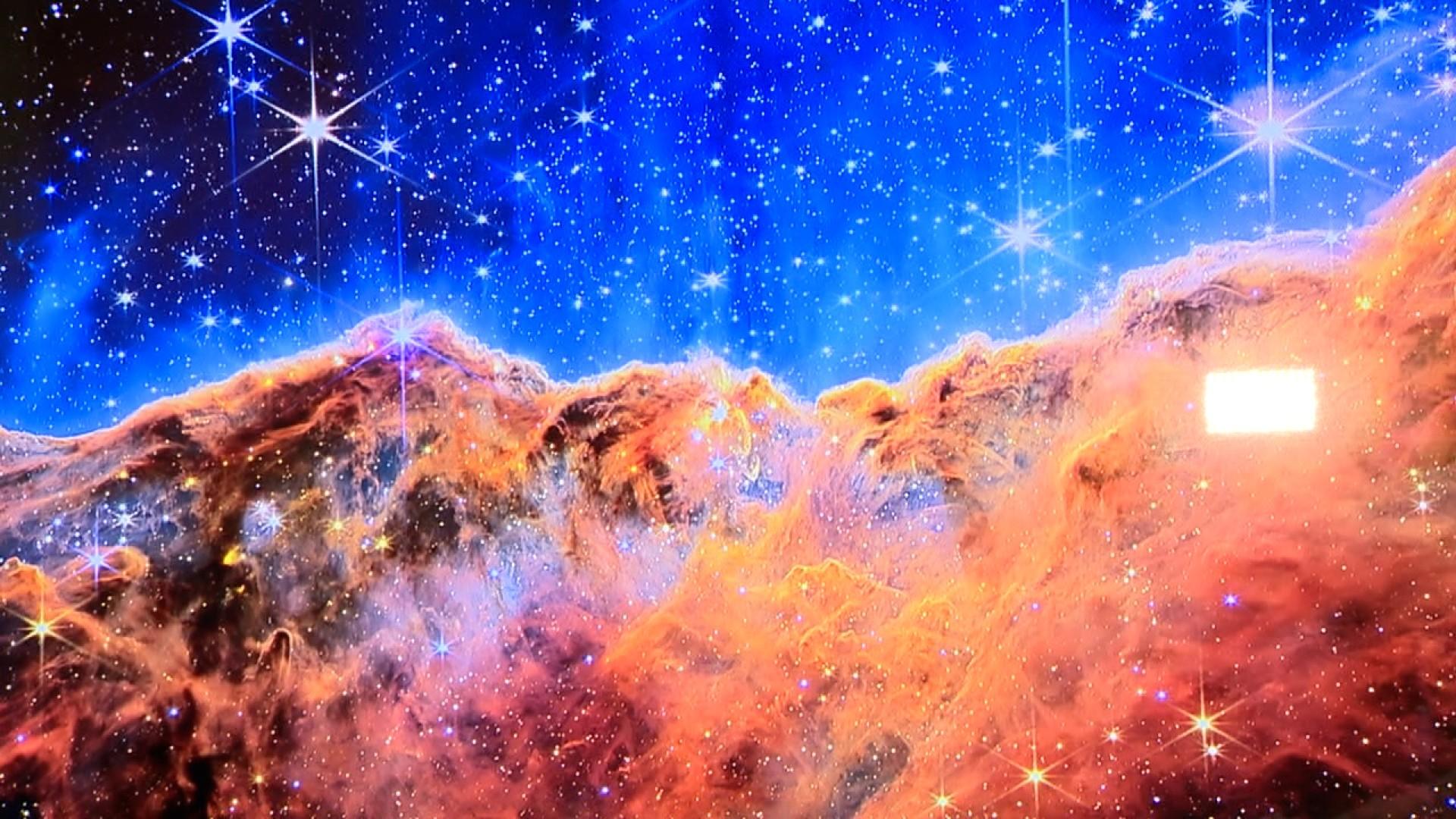 1920x1080 UTSA professor studying image from NASA's James Webb Space Telescope