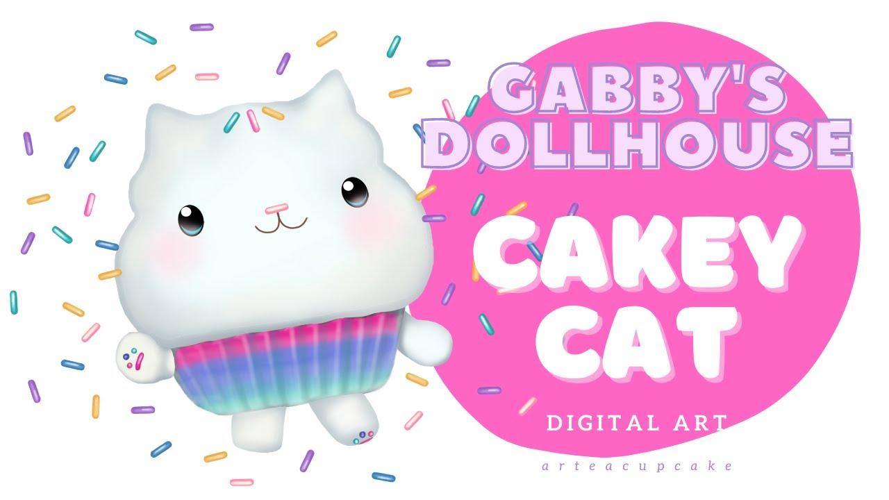 1280x720 Gabby's Dollhouse Cat Animation Series Digital Art for Beginners