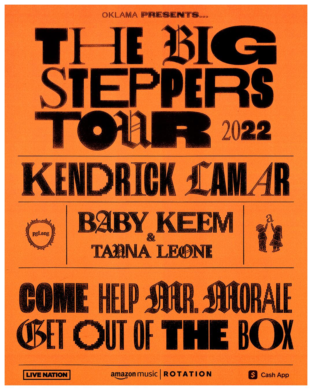 1080x1350 Kendrick Lamar bringing global 'Big Steppers Tour' to New Orleans this summer