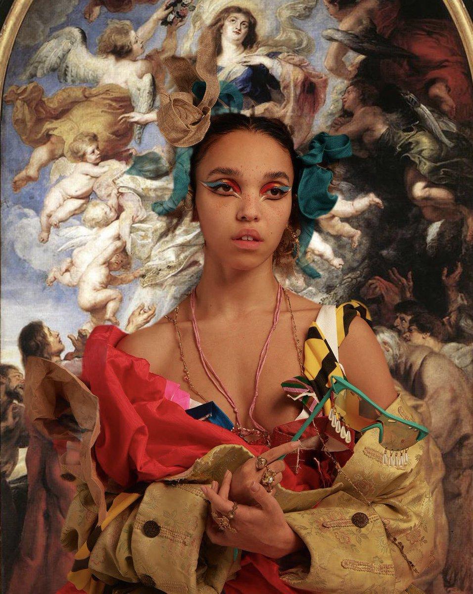 956x1200 fern to see FKA twigs as paintings