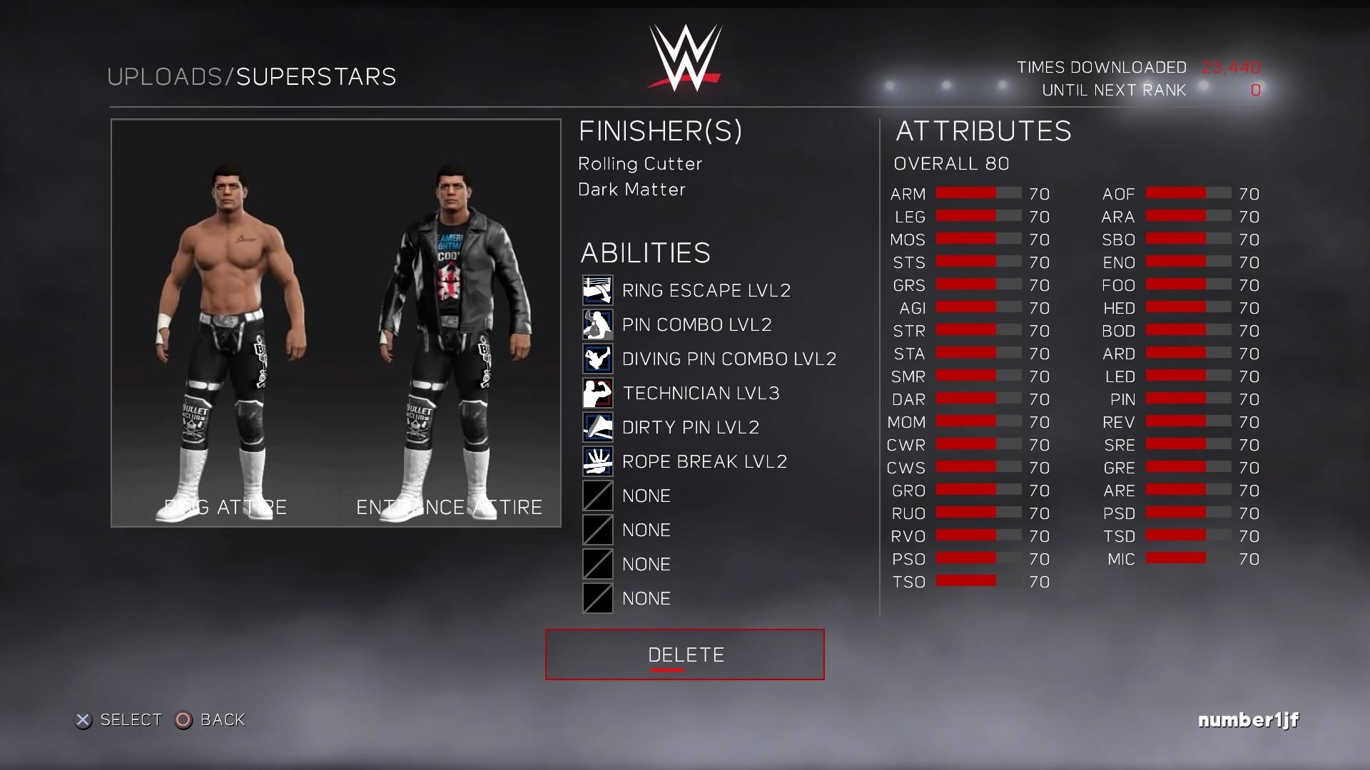 1920x1080 Custom Bullet Club Attire For Cody Rhodes
