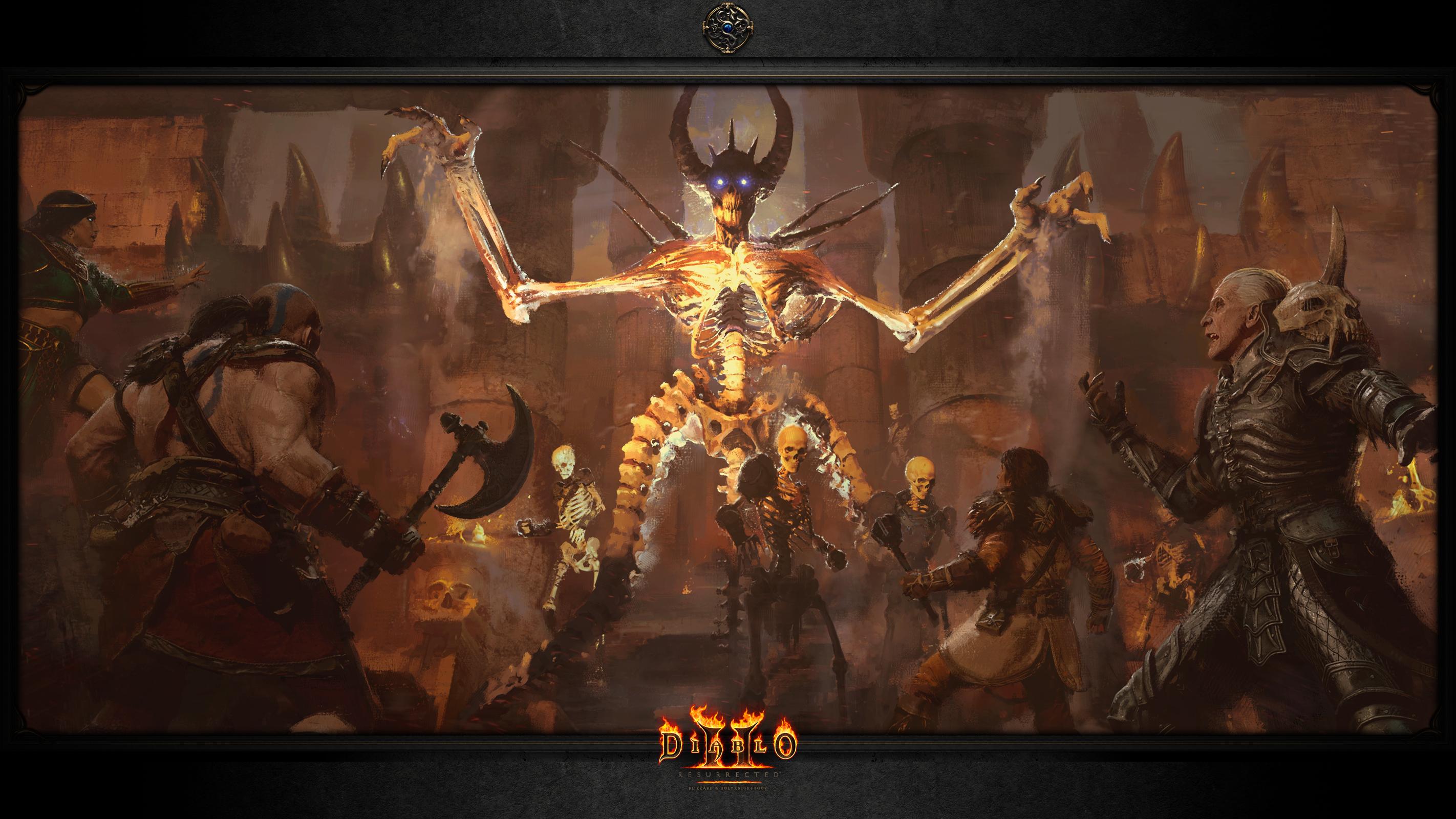 2844x1600 Diablo II: Resurrected : Mephisto