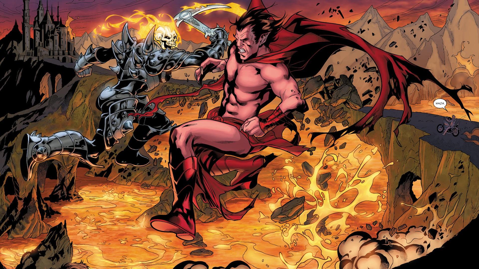 1920x1080 Ghost Rider vs Mephisto