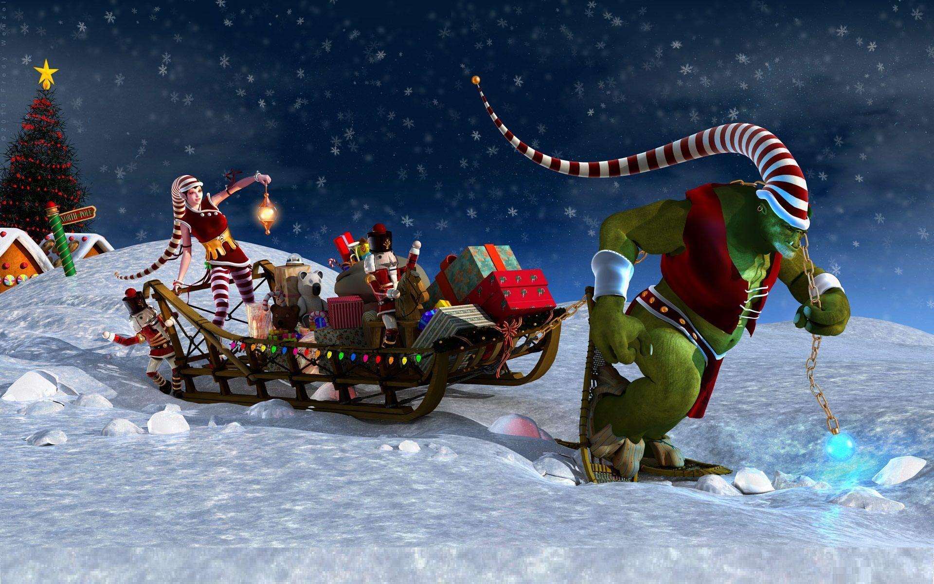 1920x1200 Xmas Desktop Wallpaper