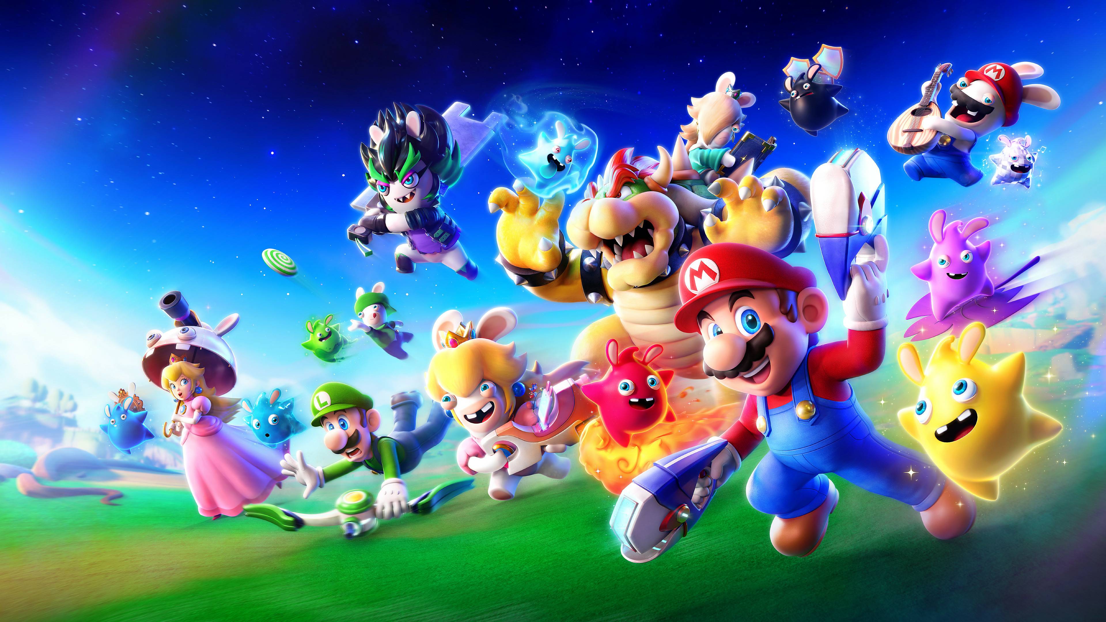 3840x2160 Mario + Rabbids Sparks of Hope 4k 2022 Gaming Wallpaper, HD Games 4K Wallpaper, Image, Photo and Background