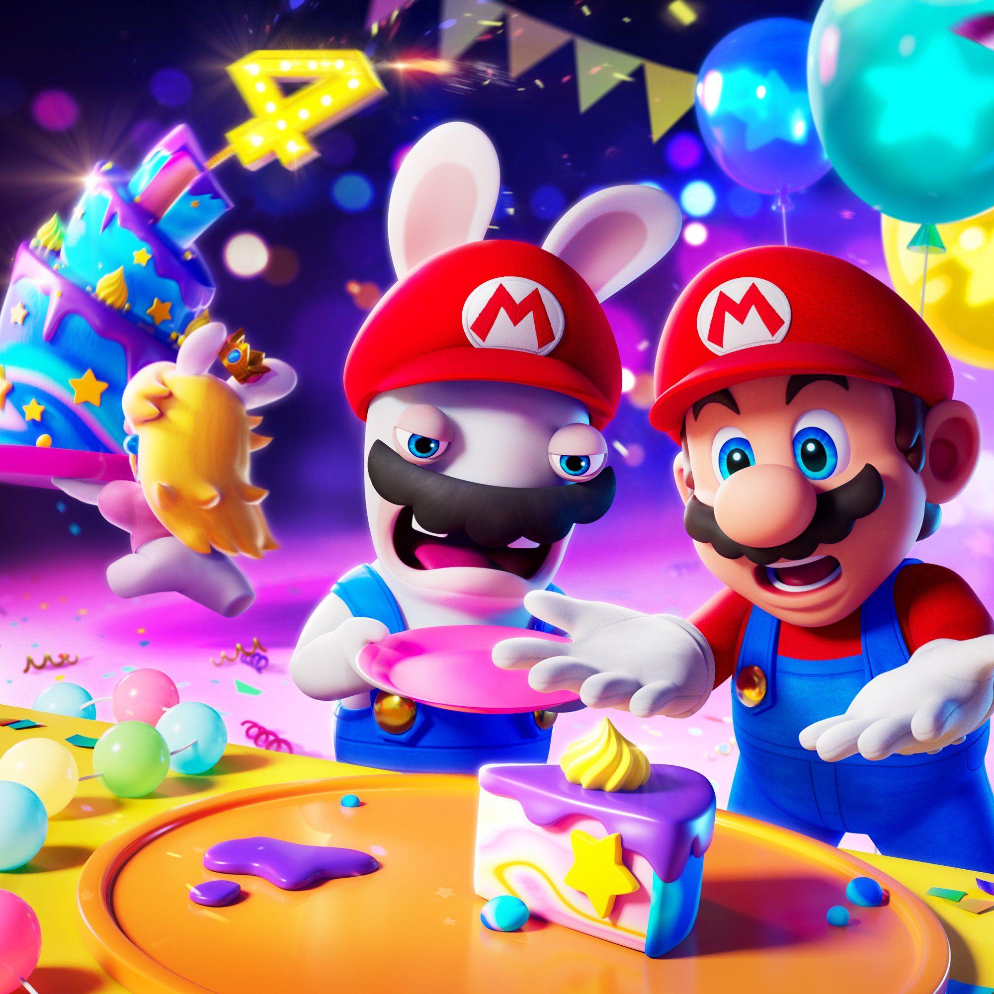 2000x2000 Mario + Rabbids Sparks of Hope on Twitter. Mario, Mario and luigi, Anniversary art